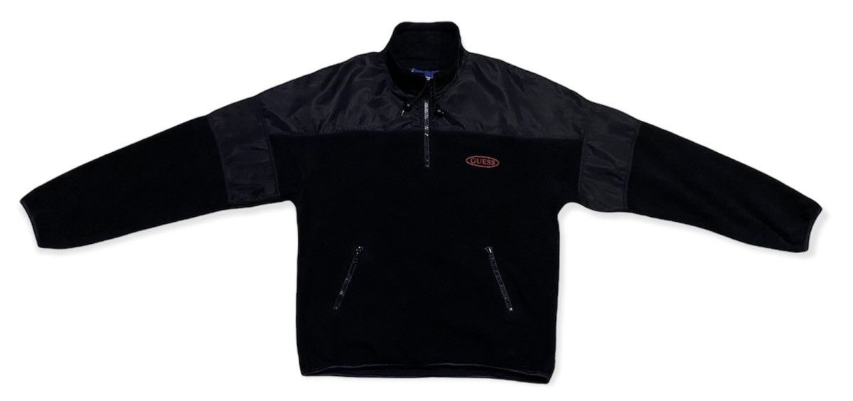 Vintage Guess Fleece Pullover Jumper