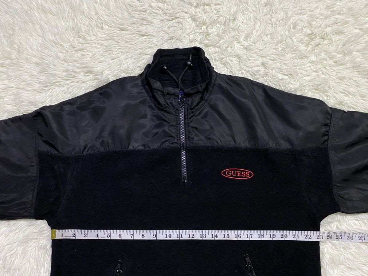 Guess × Vintage Vintage Guess Fleece Pullover Jumper Size US M / EU 48-50 / 2 - 17 Thumbnail