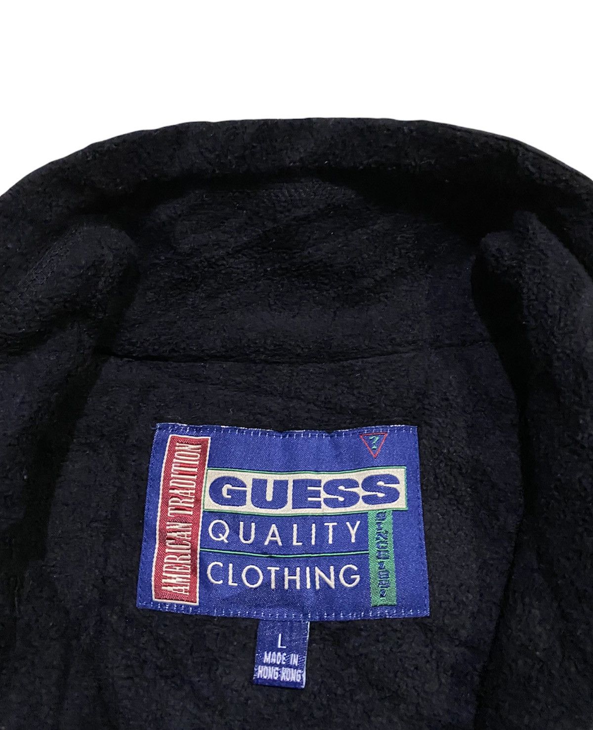 Guess × Vintage Vintage Guess Fleece Pullover Jumper Size US M / EU 48-50 / 2 - 14 Thumbnail