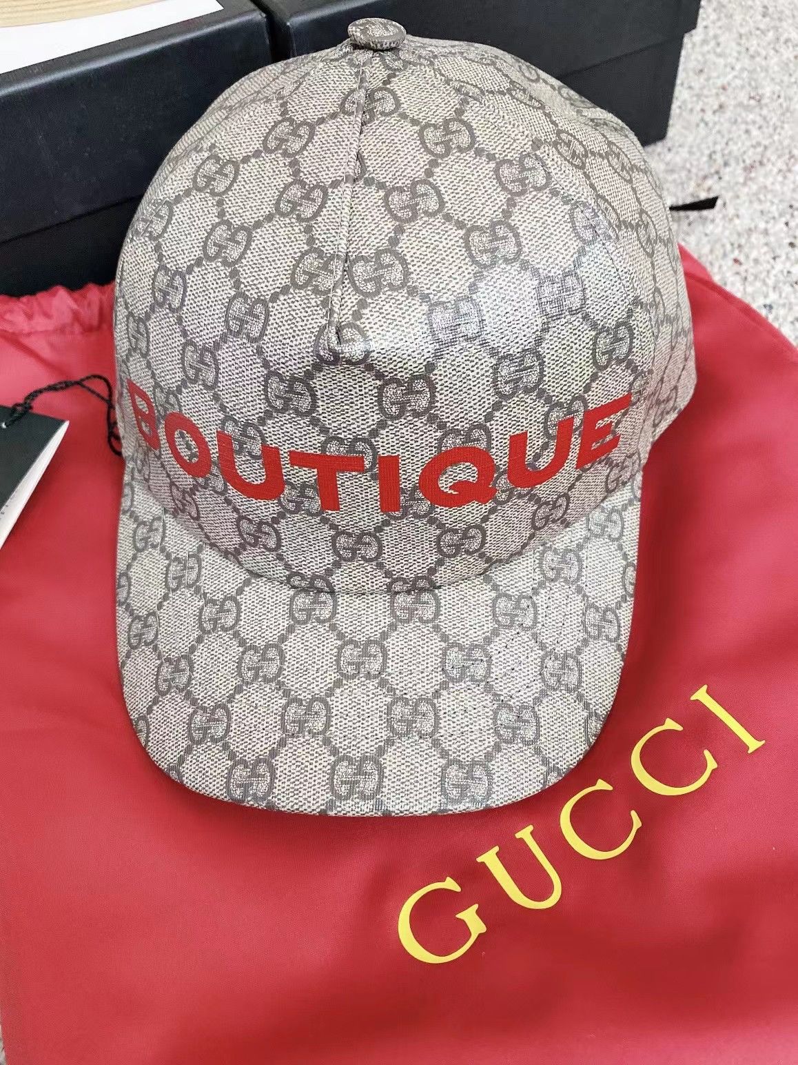 Gucci Rare Brand New Super Runway Limited Edition GG Logo Hat Size ONE SIZE - 4 Thumbnail