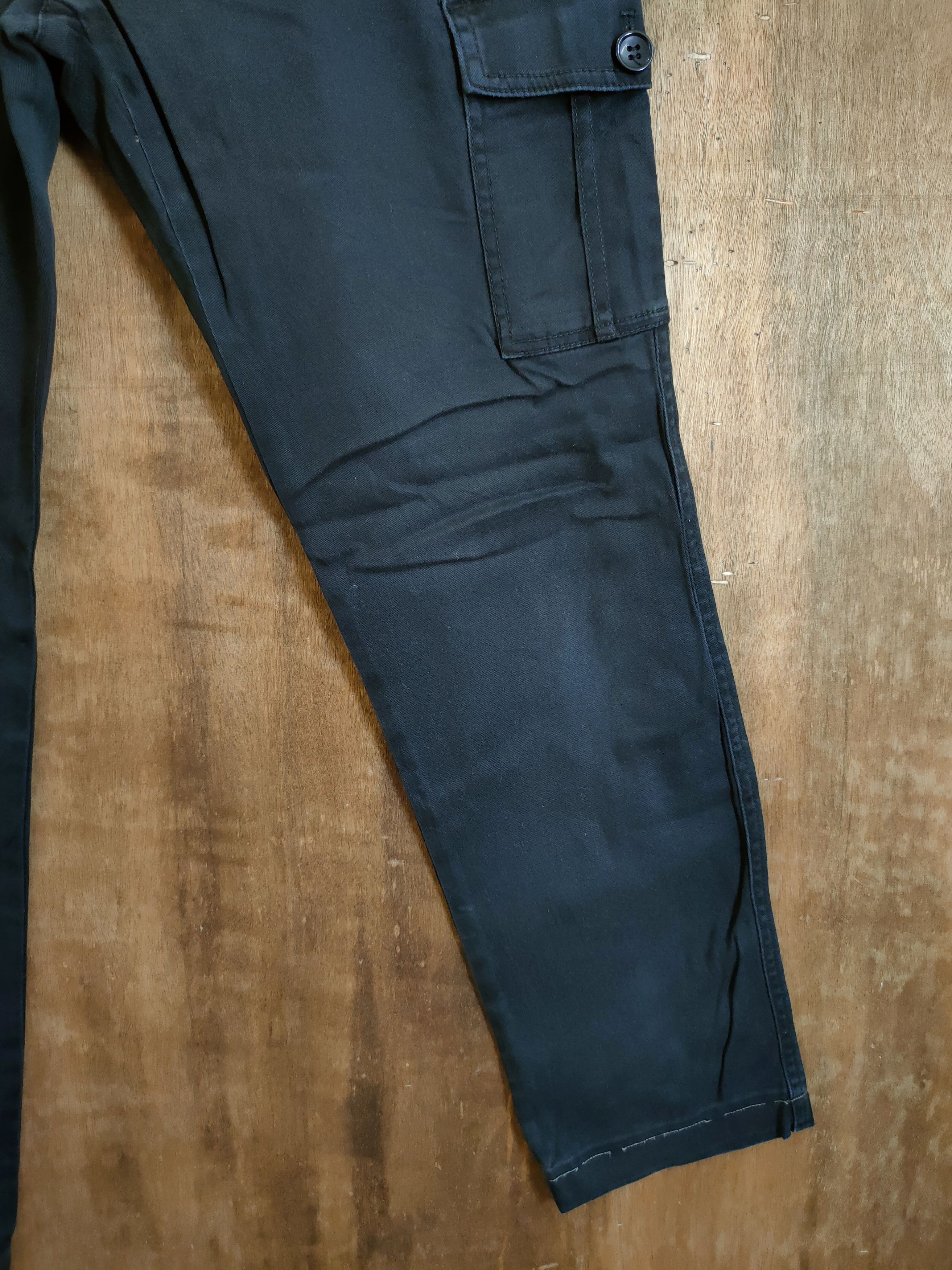 Japanese Brand DLL A.V.V Homme multi pocket japan cargo pants #46-363 Size US 28 / EU 44 - 3 Thumbnail