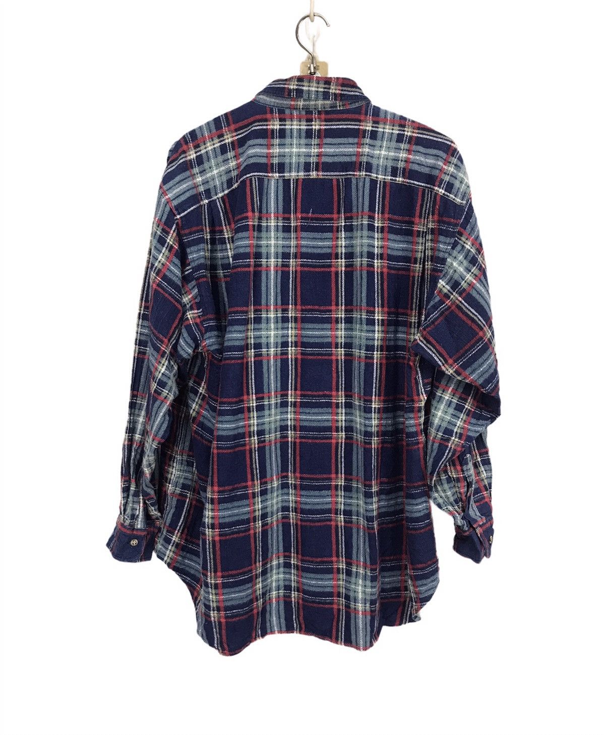 Flannel × Vintage Vintage flannel button up shirt by green rum Size US L / EU 52-54 / 3 - 2 Thumbnail