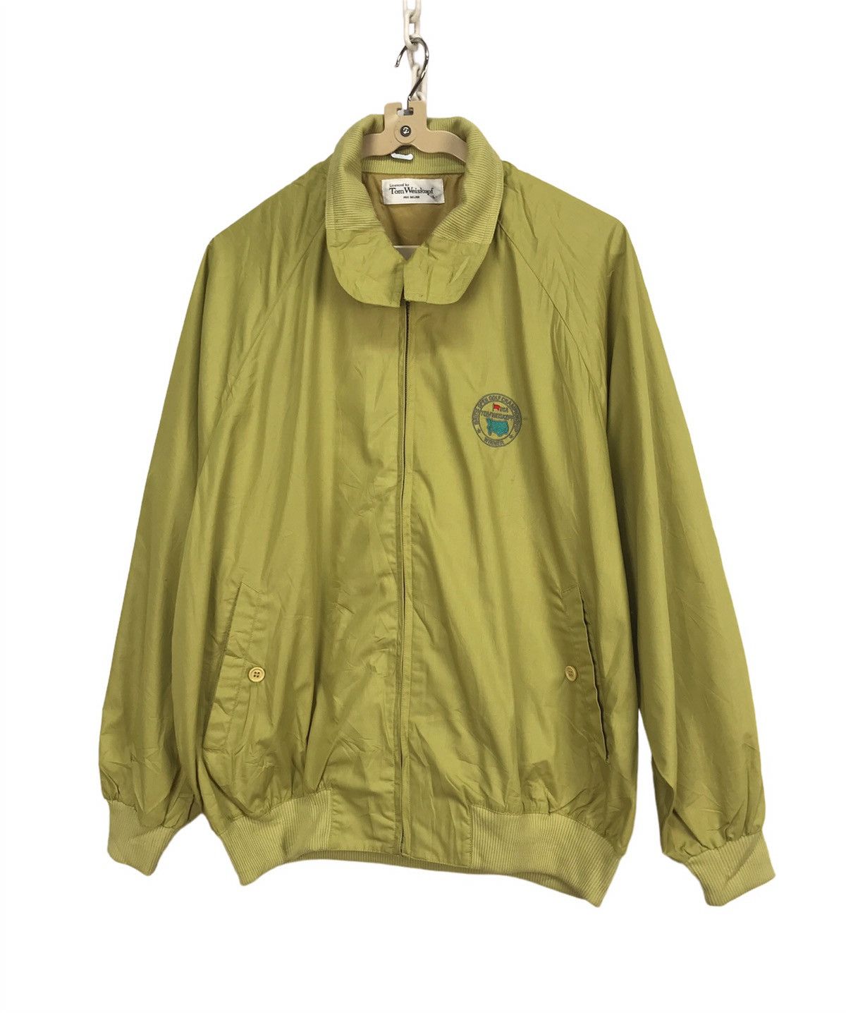 Japanese Brand × Vintage Vintage Tom weiskopf zipper jacket Size US L / EU 52-54 / 3 - 1 Thumbnail