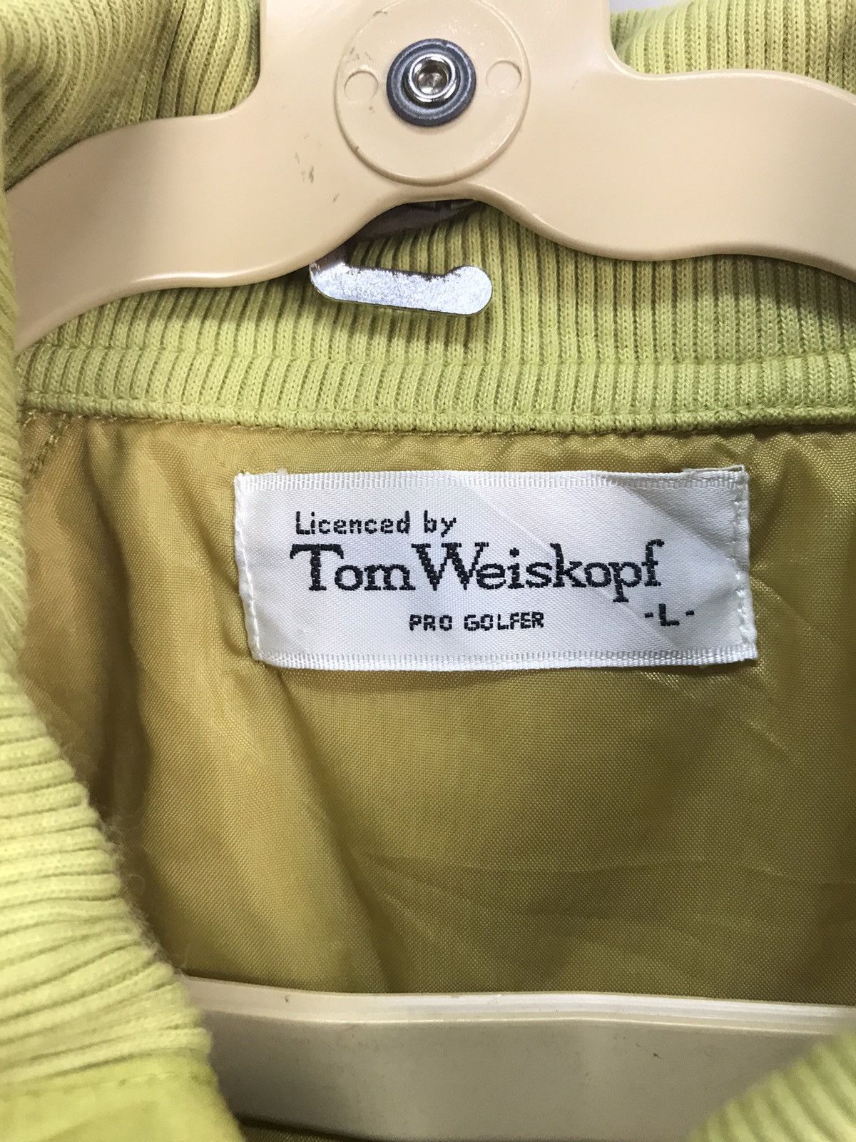 Japanese Brand × Vintage Vintage Tom weiskopf zipper jacket Size US L / EU 52-54 / 3 - 3 Thumbnail