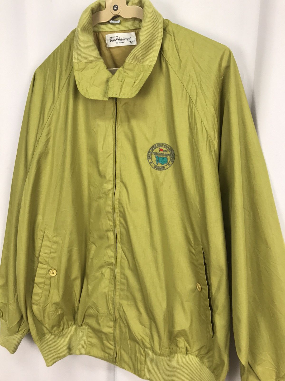 Japanese Brand × Vintage Vintage Tom weiskopf zipper jacket Size US L / EU 52-54 / 3 - 5 Thumbnail