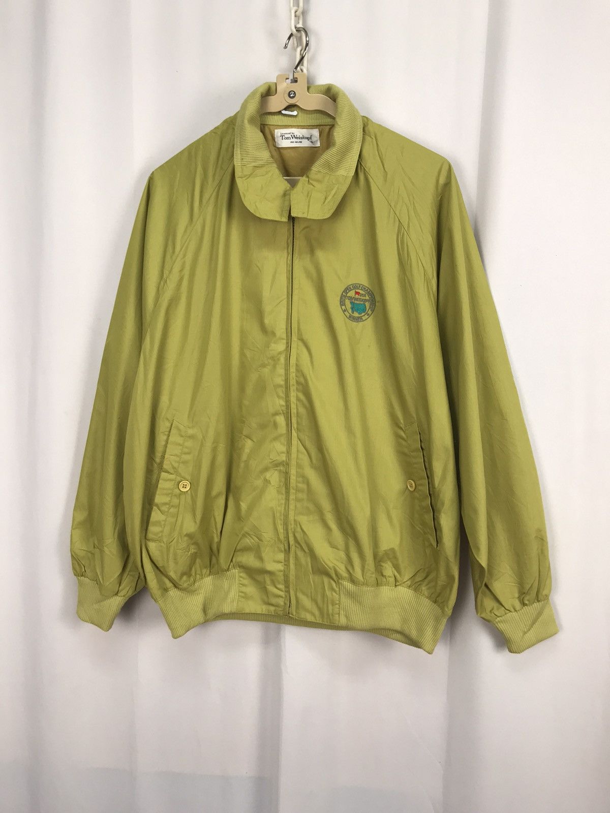 Japanese Brand × Vintage Vintage Tom weiskopf zipper jacket Size US L / EU 52-54 / 3 - 7 Thumbnail