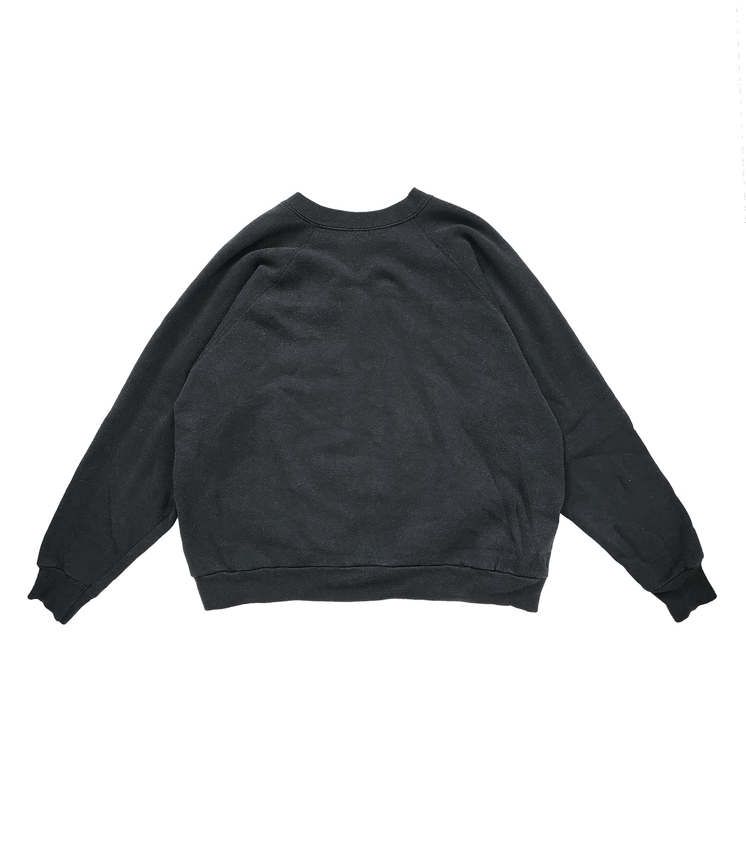 Vintage 1980s Made in USA Raglan Crewneck Sweatshirt Size US M / EU 48-50 / 2 - 1 Thumbnail