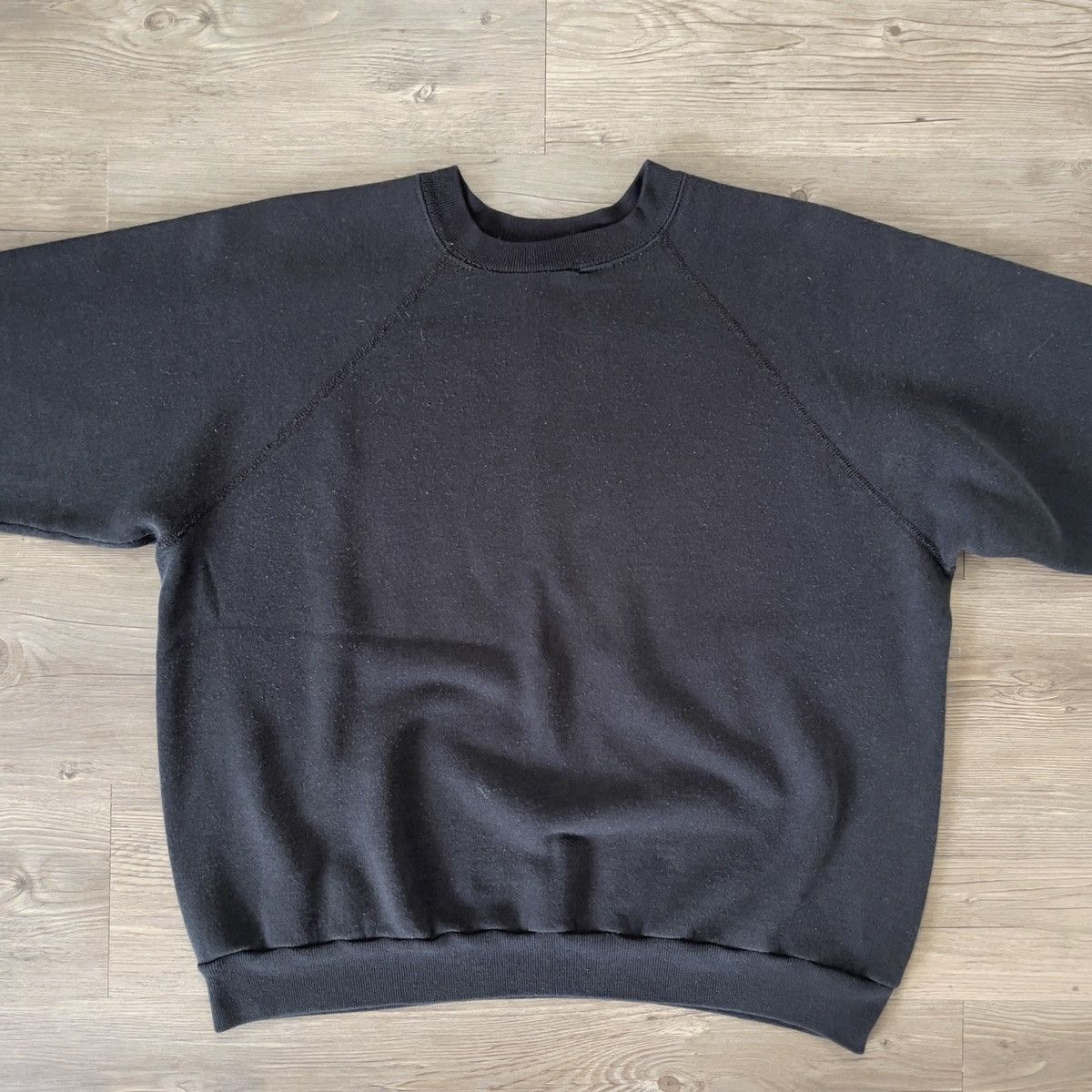 Vintage 1980s Made in USA Raglan Crewneck Sweatshirt Size US M / EU 48-50 / 2 - 3 Thumbnail