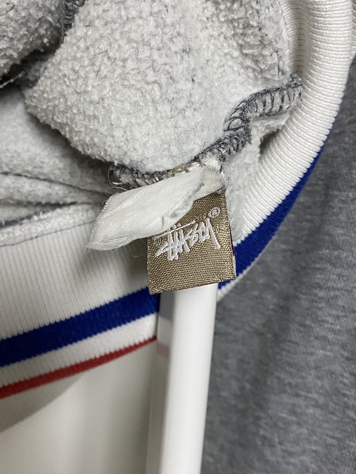Stussy Stussy varsity jacket grey button up sweatshirt Size US M / EU 48-50 / 2 - 6 Thumbnail