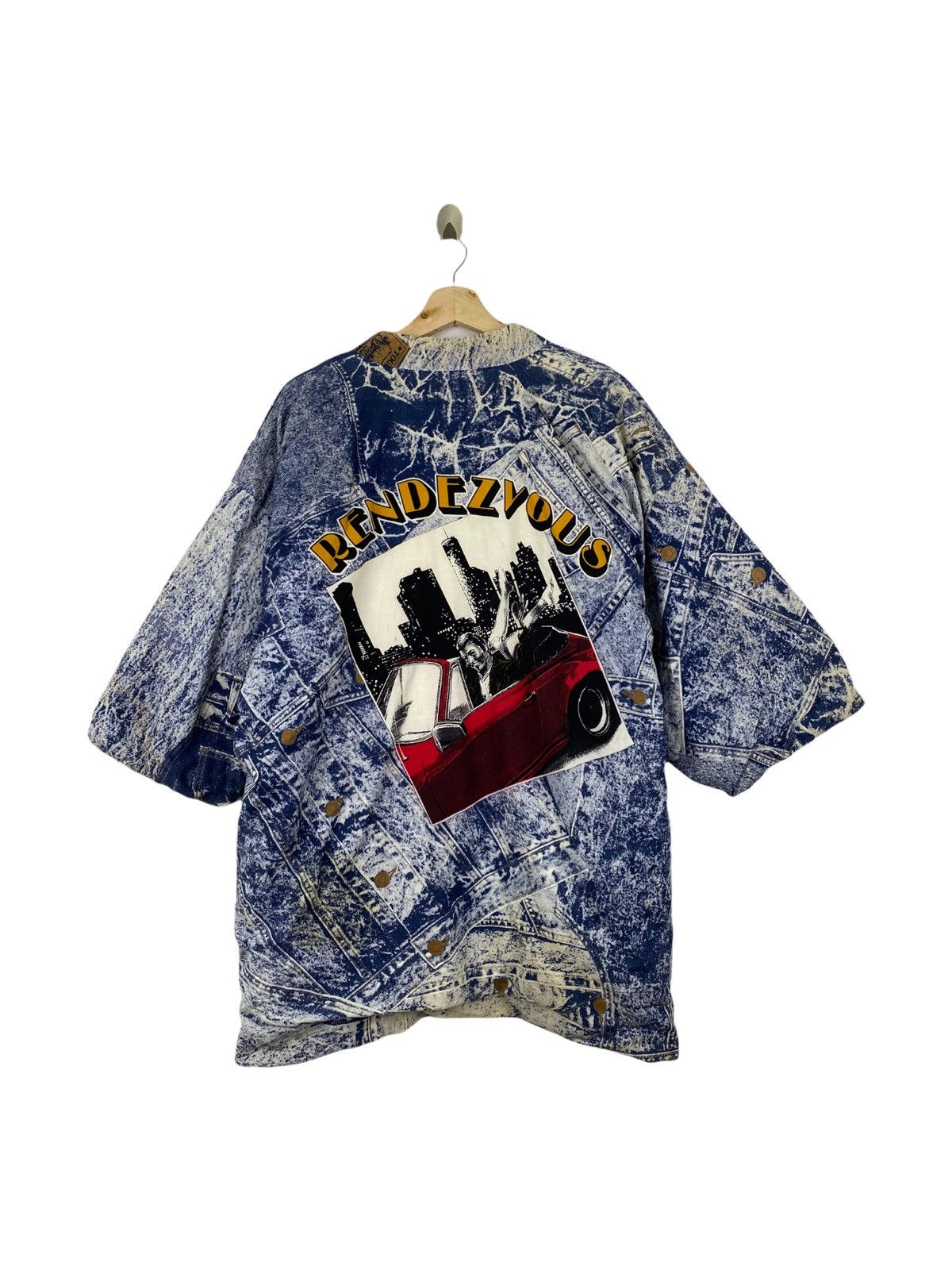 Japanese Brand × Komono Japanese kimono Fashion printed jacket style Size US L / EU 52-54 / 3 - 2 Thumbnail