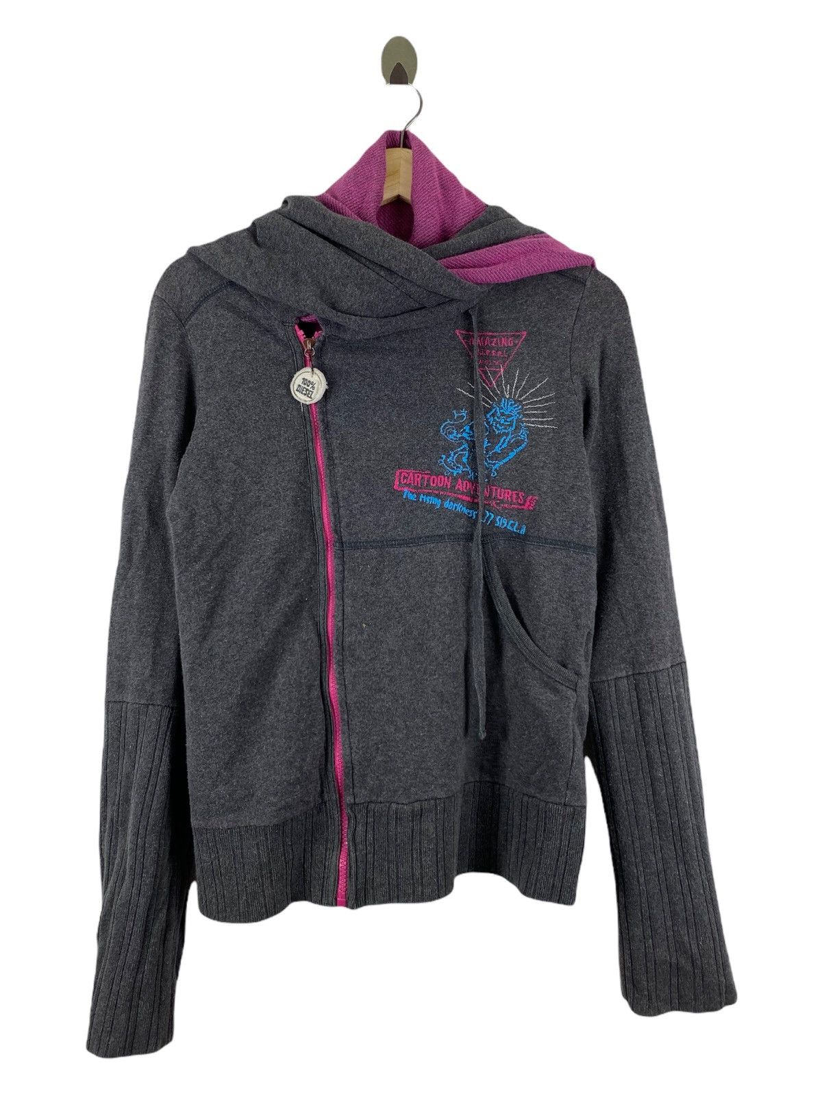 Diesel Diesel zip up hoodies nice design Size US M / EU 48-50 / 2 - 1 Thumbnail