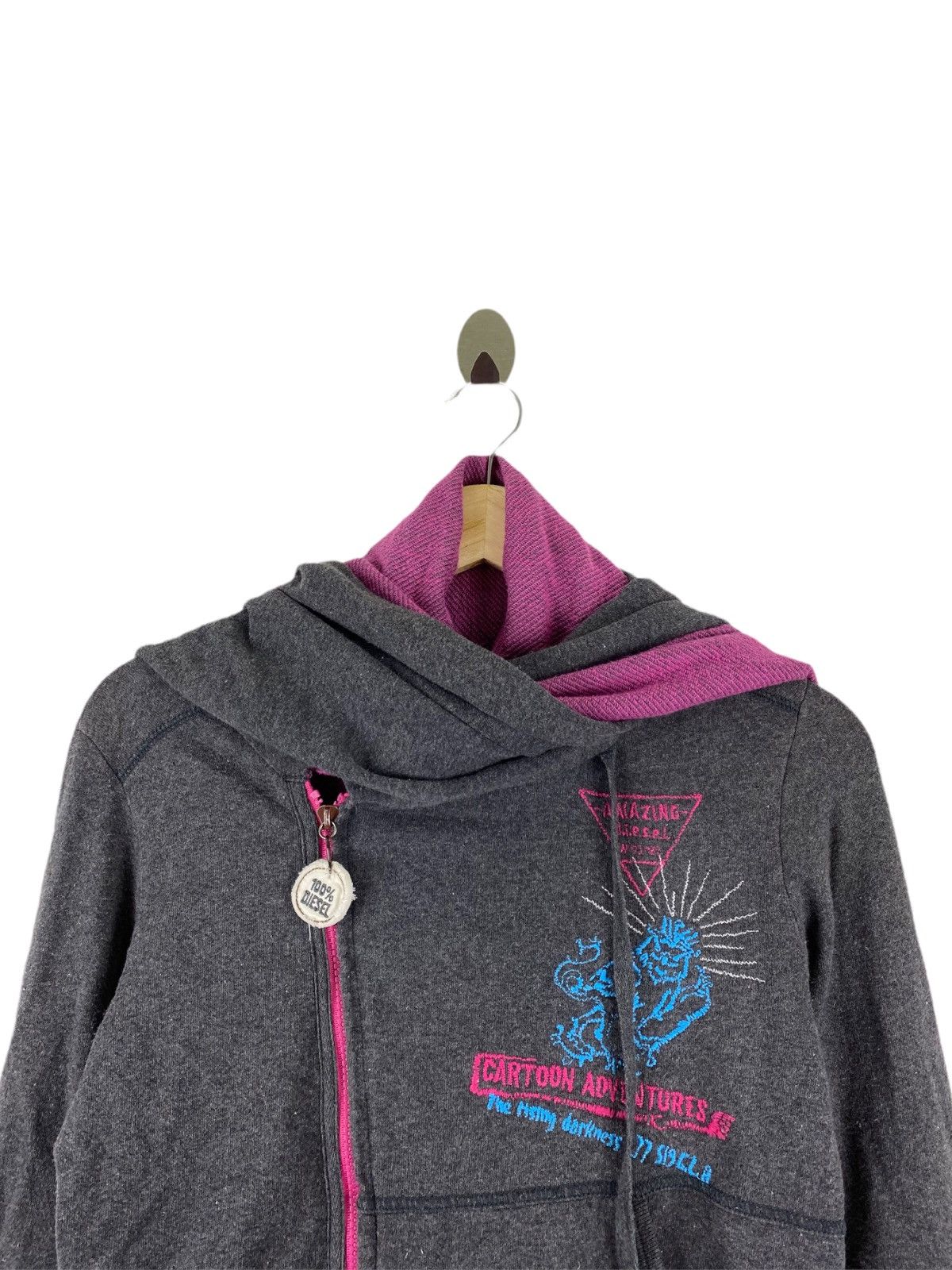 Diesel Diesel zip up hoodies nice design Size US M / EU 48-50 / 2 - 4 Thumbnail