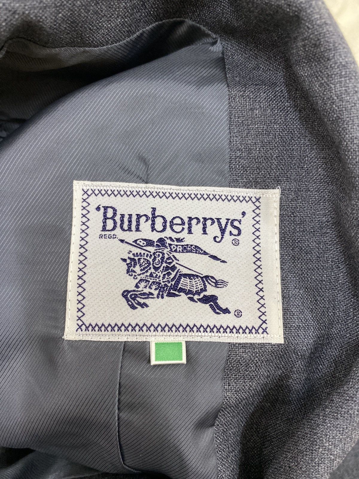 Burberry × Designer × Vintage 🔥Vintage burberry gold button formal blazer Size US S / EU 44-46 / 1 - 5 Thumbnail