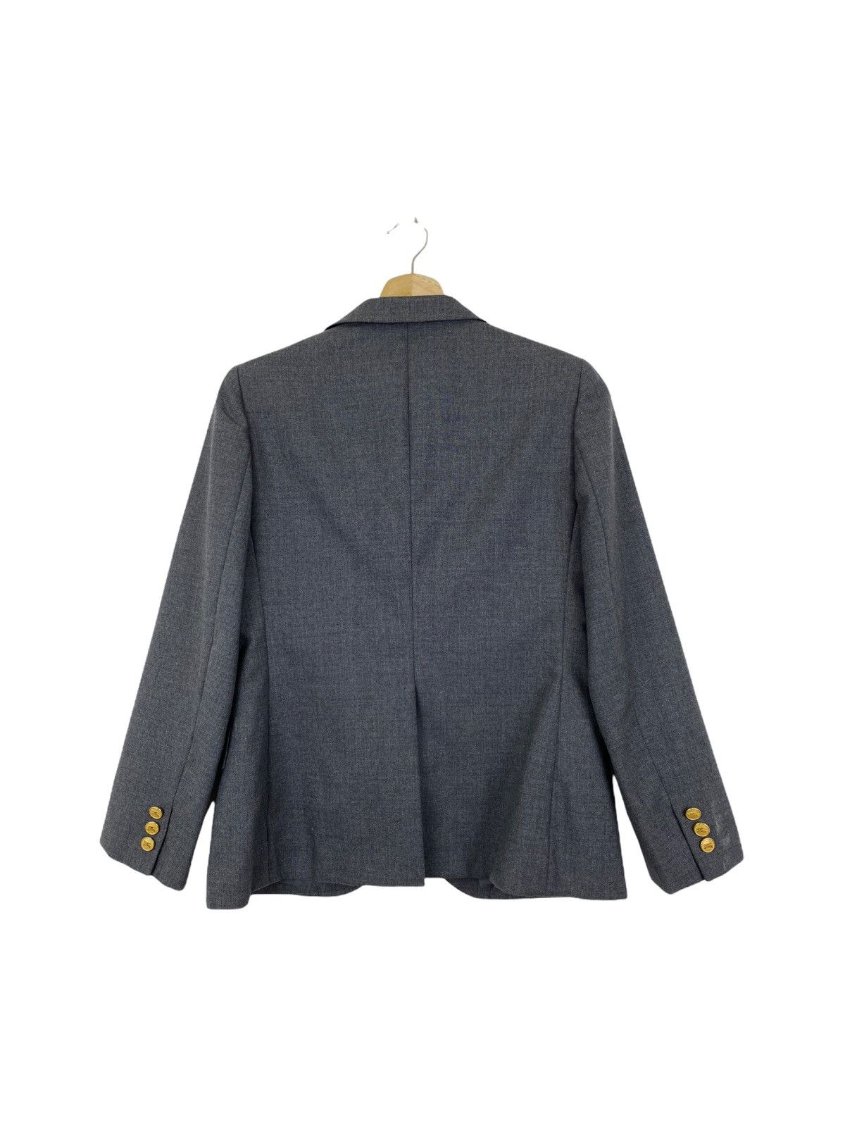 Burberry × Designer × Vintage 🔥Vintage burberry gold button formal blazer Size US S / EU 44-46 / 1 - 2 Thumbnail