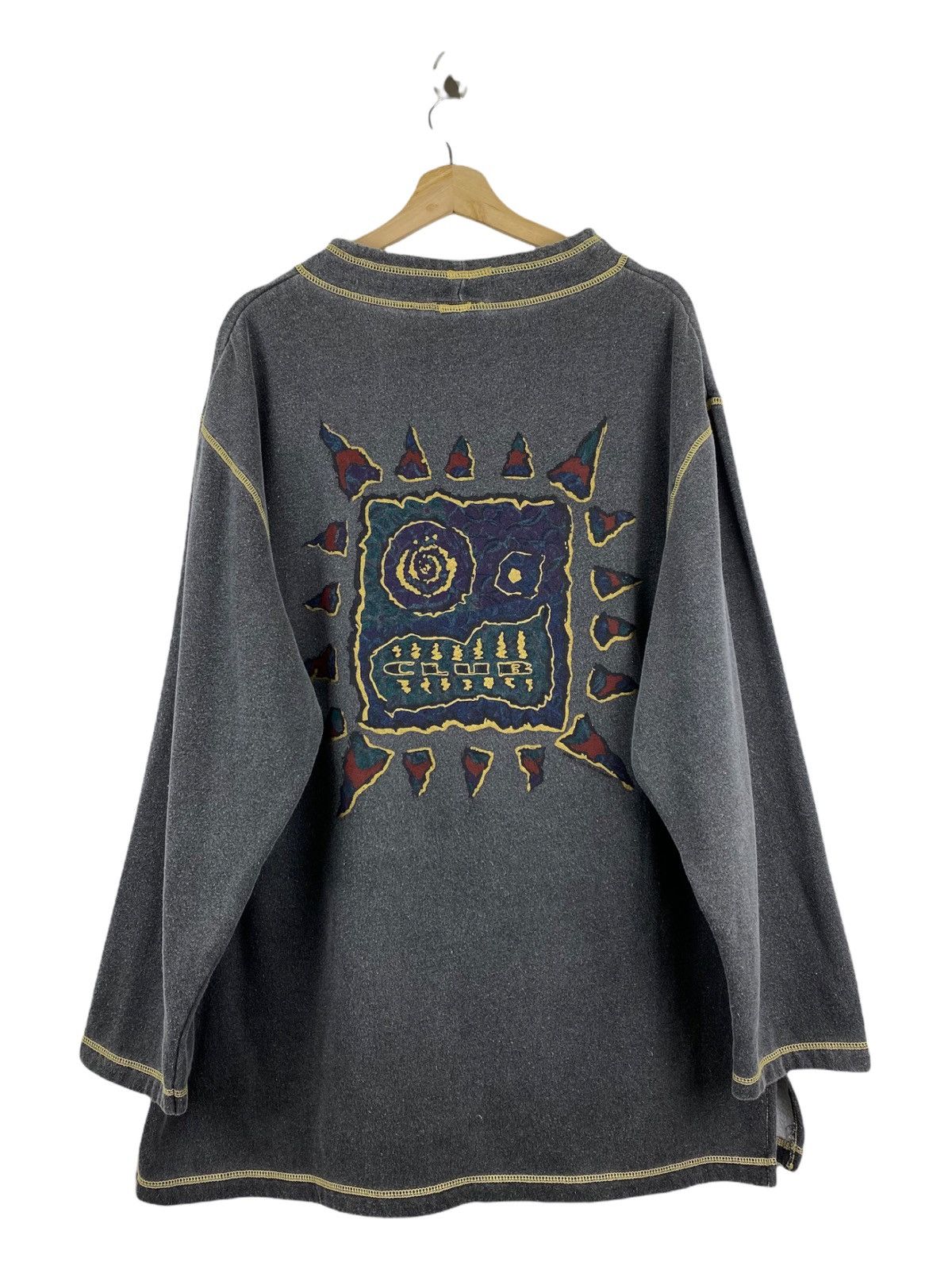 Vintage VINTAGE RARE CLUB USA SWEATSHIRT Size US L / EU 52-54 / 3 - 1 Thumbnail