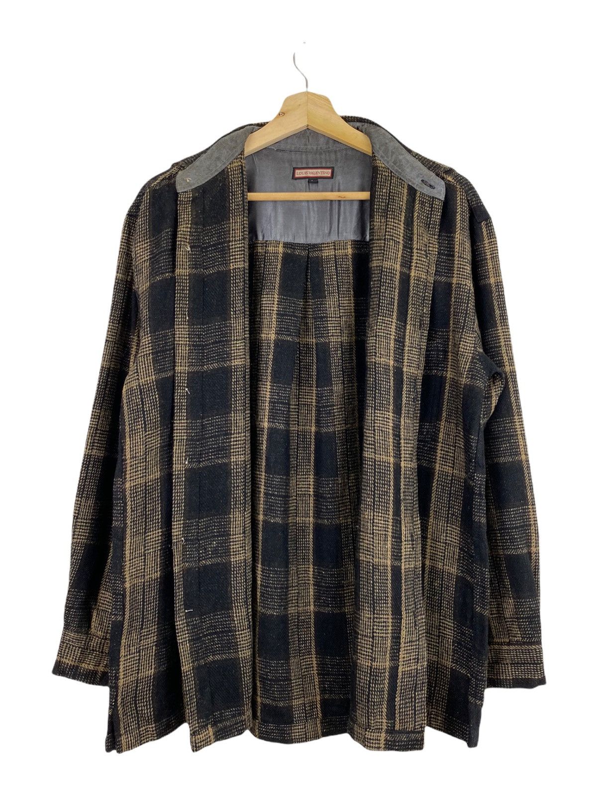 Flannel × Japanese Brand × Vintage Vintage Louis Valentino flannel jacket Size US M / EU 48-50 / 2 - 3 Thumbnail