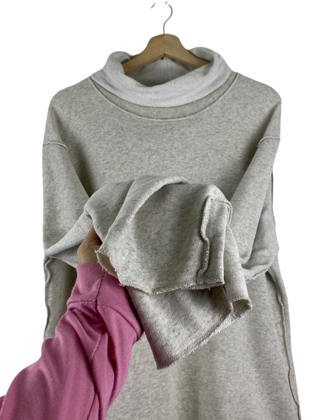 DKNY DKNY CLASSIC HIGHNECK SWEATSHIRT Size US L / EU 52-54 / 3 - 3 Thumbnail