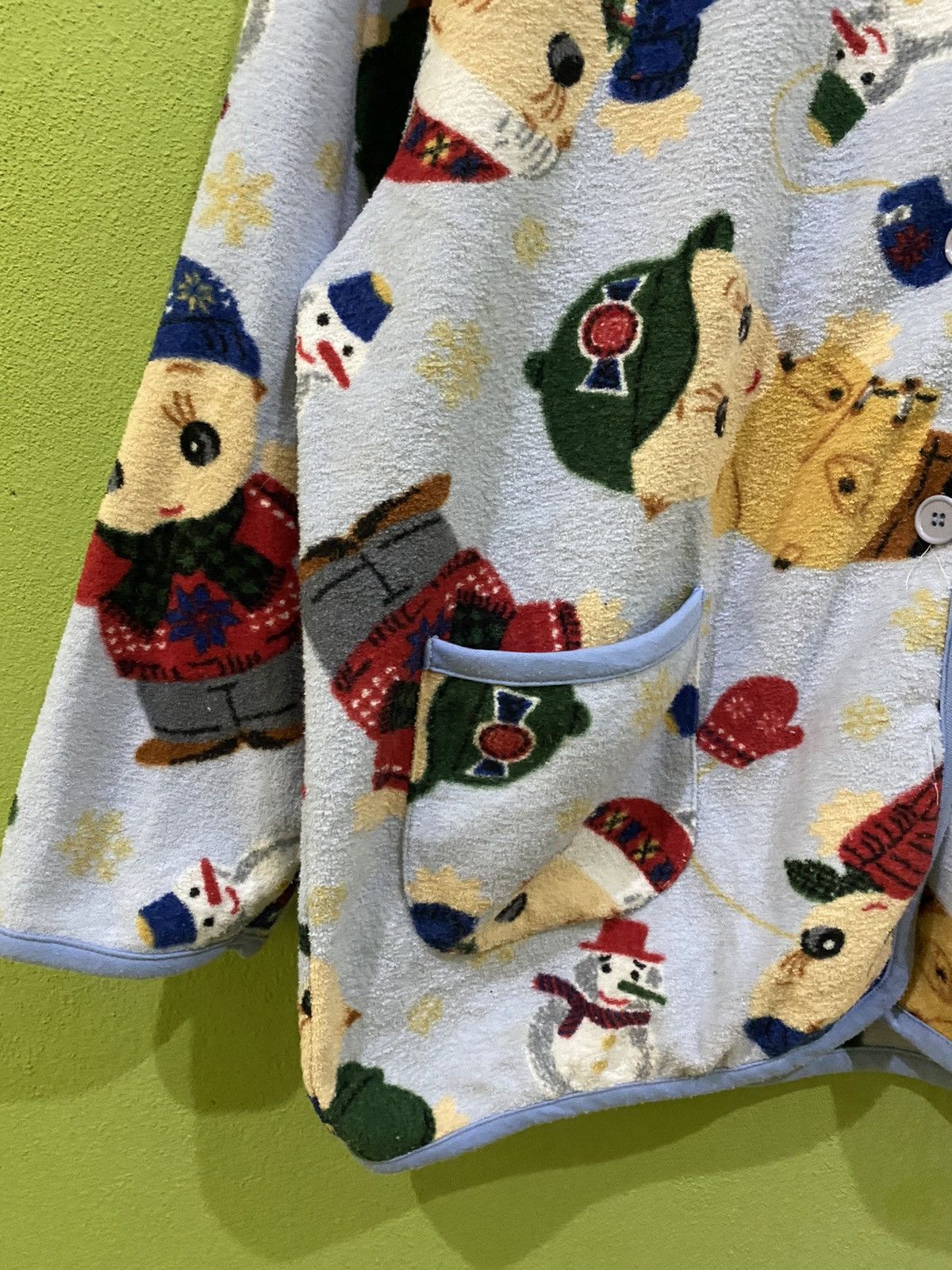 Japanese Brand Kewpie World Fleece Night Jacket Size US M / EU 48-50 / 2 - 4 Thumbnail