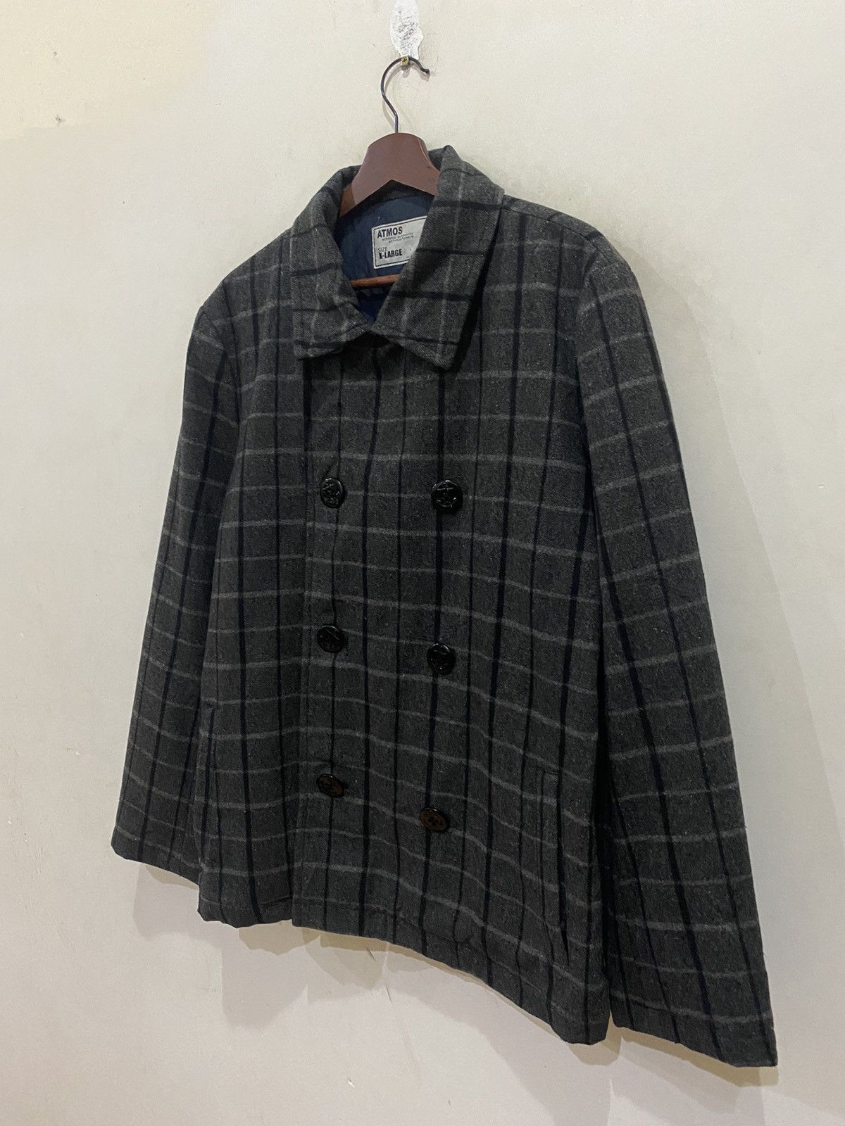 atmos ATMOS PEA COAT FLANNEL Size US XL / EU 56 / 4 - 3 Thumbnail