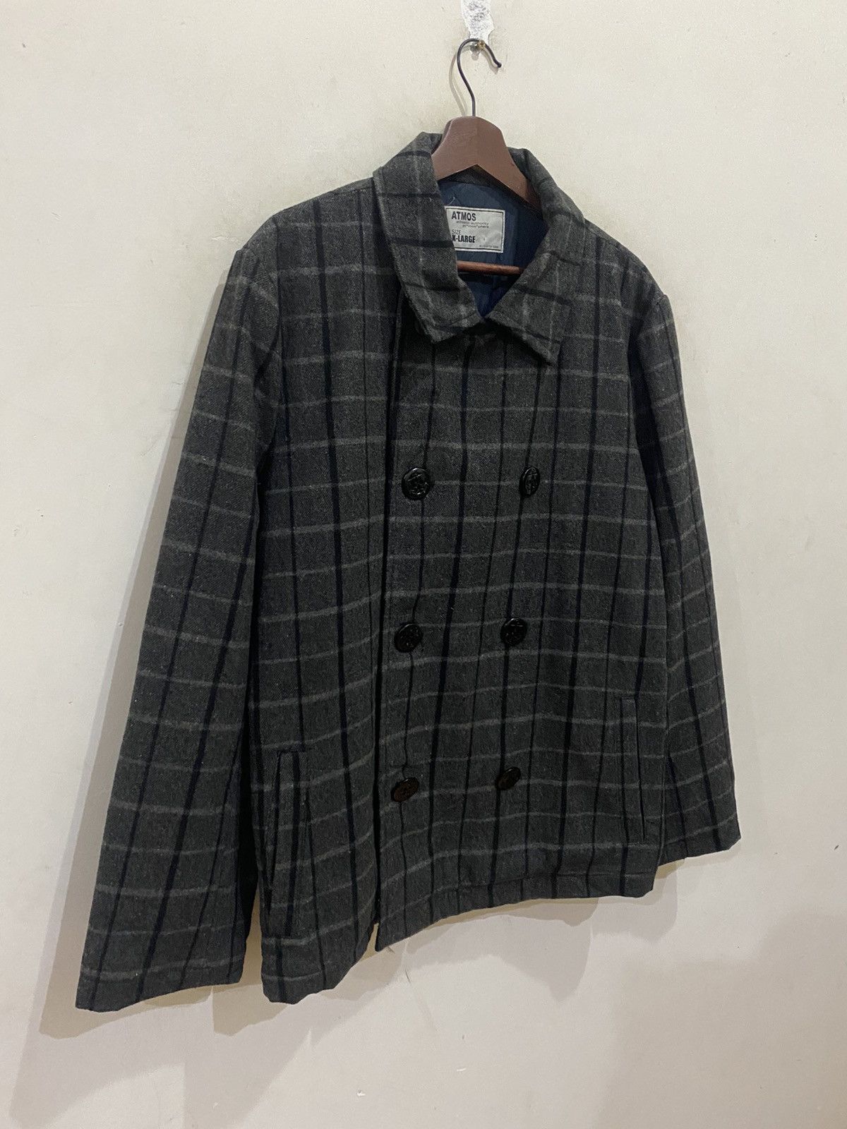 atmos ATMOS PEA COAT FLANNEL Size US XL / EU 56 / 4 - 4 Thumbnail