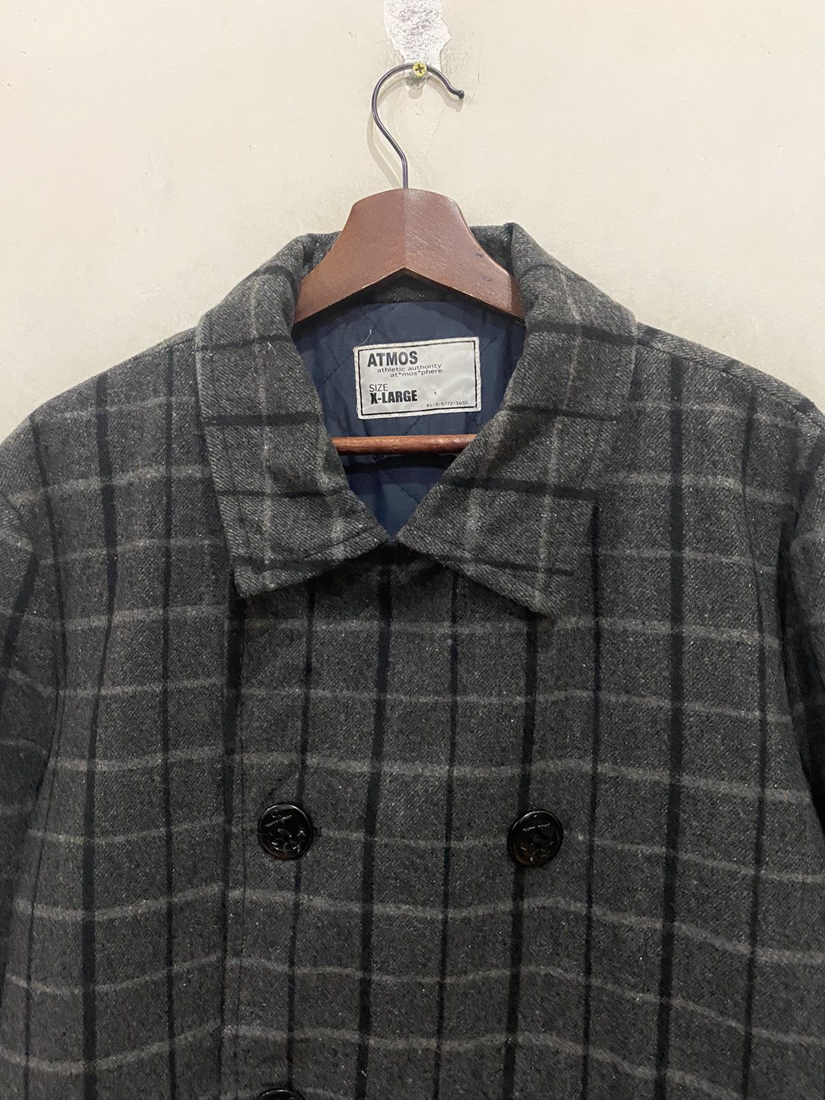 atmos ATMOS PEA COAT FLANNEL Size US XL / EU 56 / 4 - 7 Thumbnail