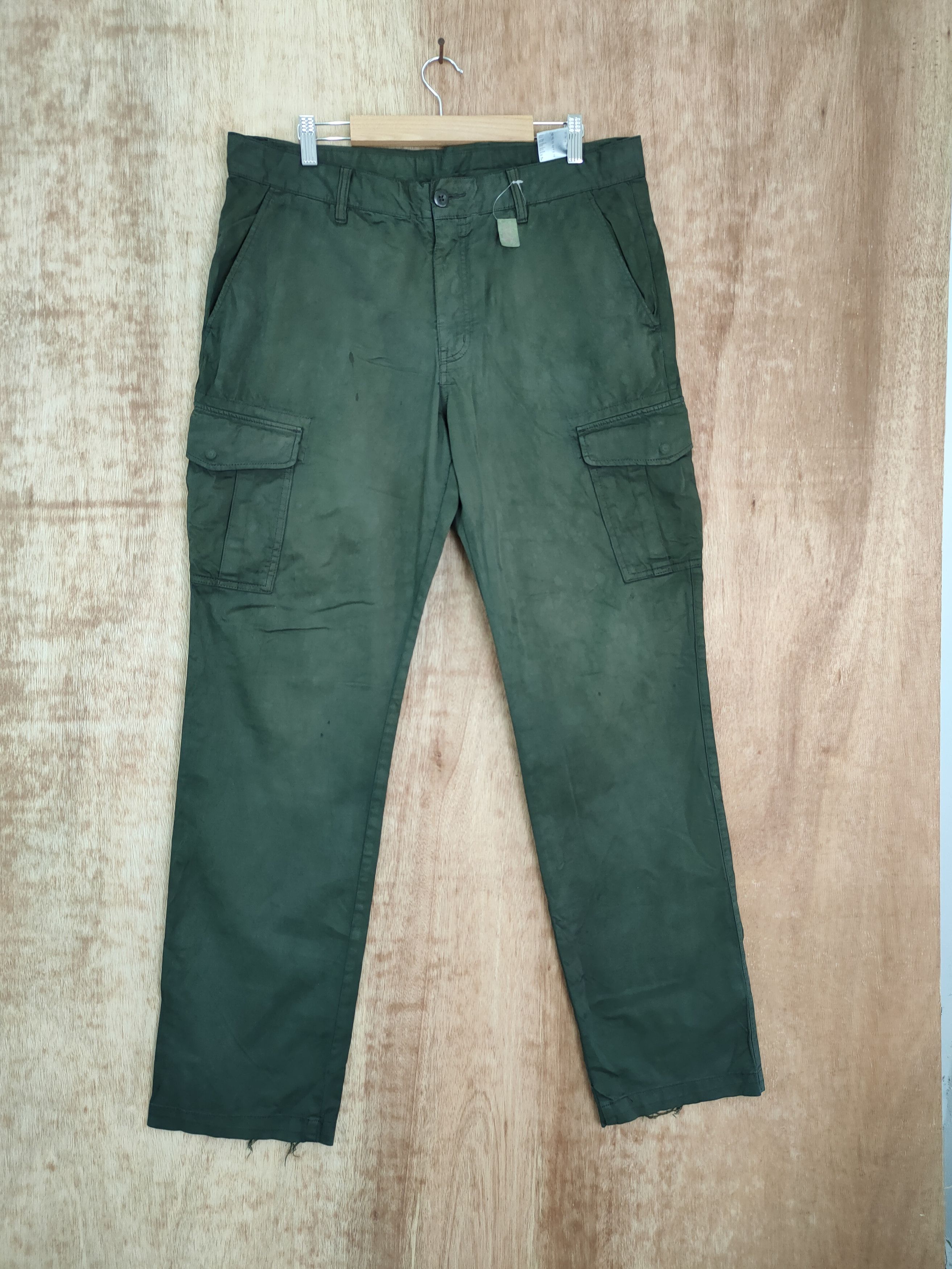 Faded Glory DLL uniqlo faded tactical multi pocket cargo pants #239 Size US 35 - 1 Thumbnail