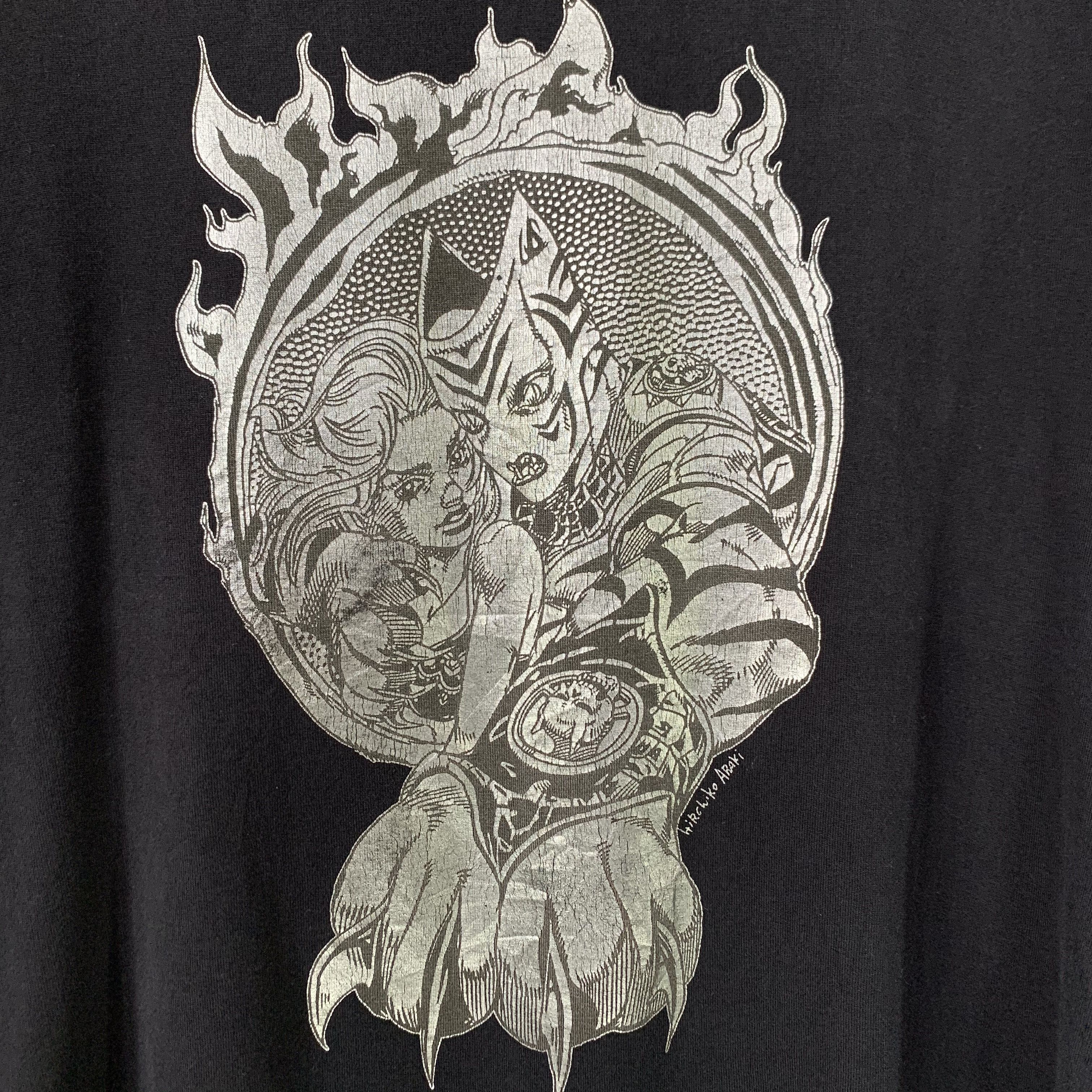Anime × Uniqlo × Vintage Jojo's bizarre adventure killer queen vtg 00s shirt Size US L / EU 52-54 / 3 - 3 Thumbnail