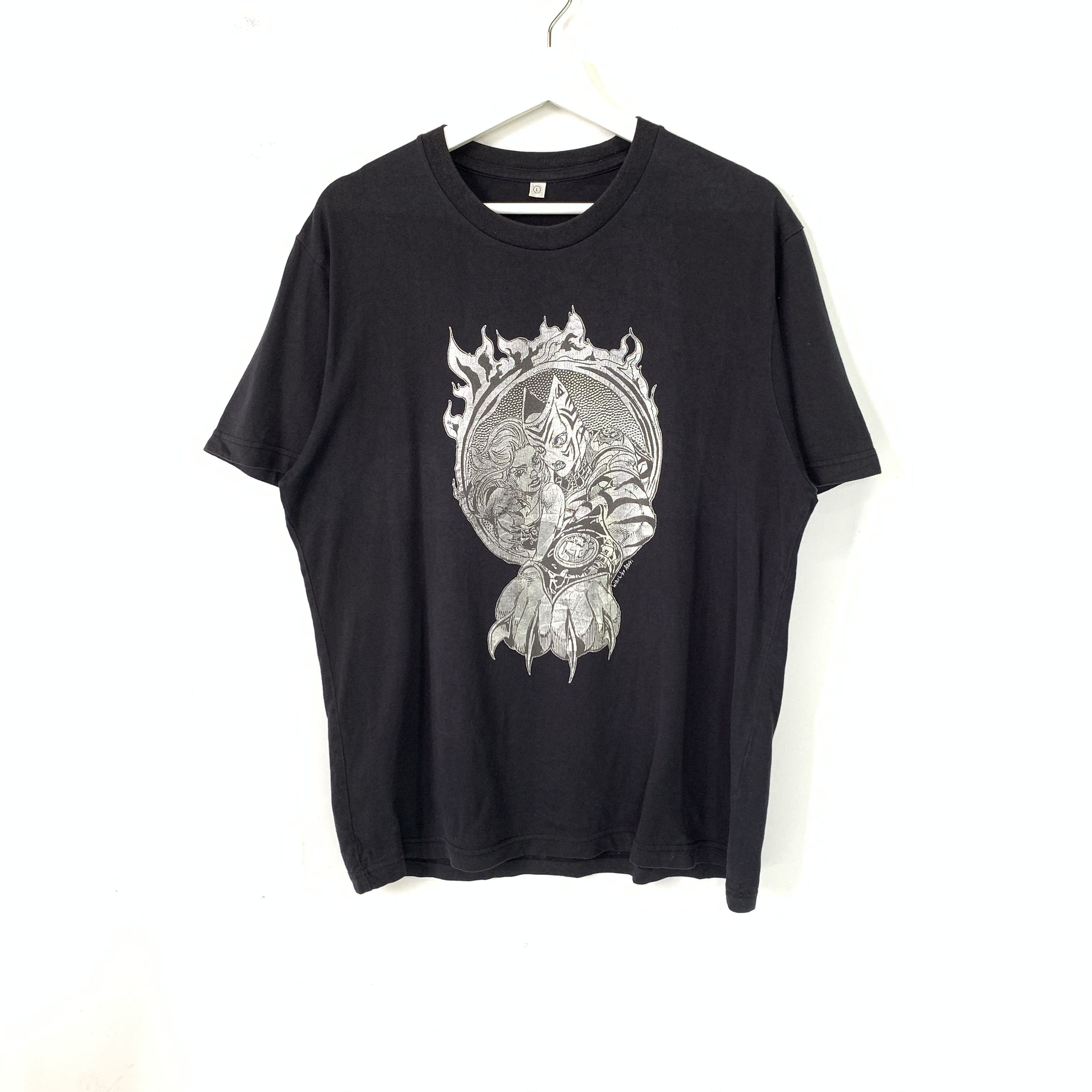 Anime × Uniqlo × Vintage Jojo's bizarre adventure killer queen vtg 00s shirt Size US L / EU 52-54 / 3 - 1 Thumbnail