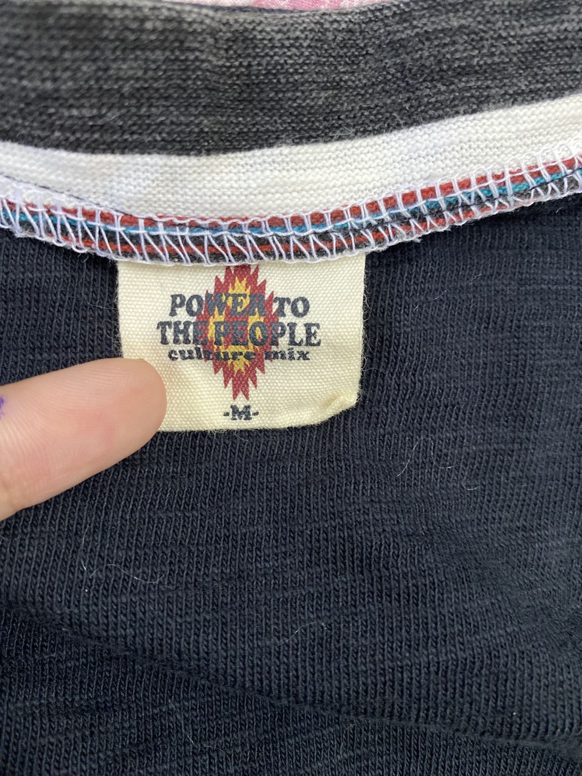 Japanese Brand POWER TO THE PEOPLE VEST Size US M / EU 48-50 / 2 - 8 Thumbnail