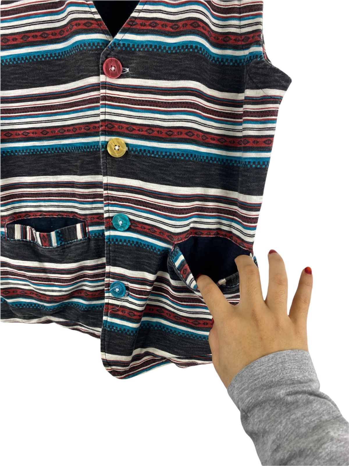 Japanese Brand POWER TO THE PEOPLE VEST Size US M / EU 48-50 / 2 - 6 Thumbnail