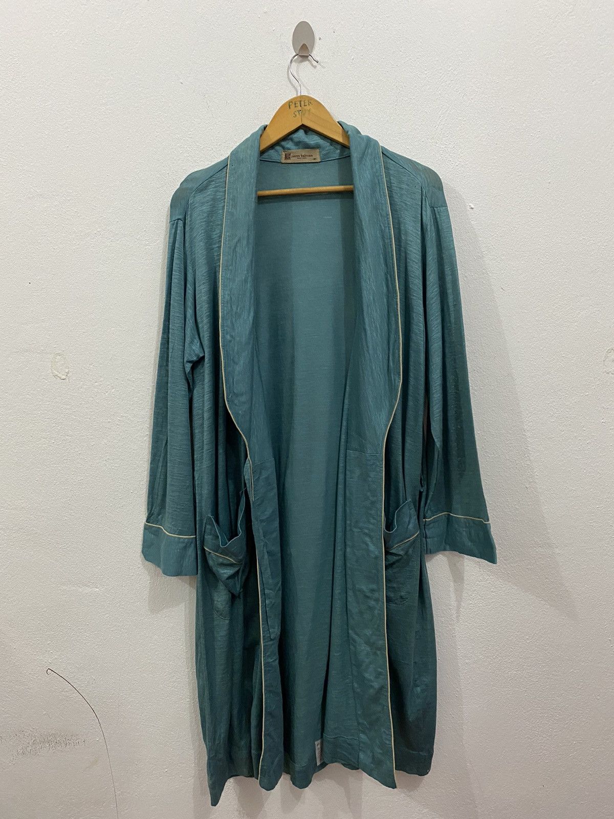 Pierre Balmain Vintage Pierre Balmain Night Jacket Size US M / EU 48-50 / 2 - 2 Thumbnail