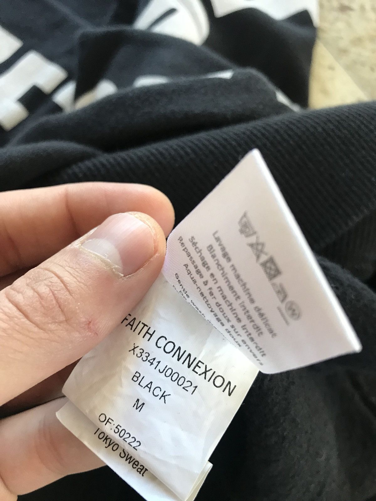 Faith Connexion Hometown Tokyo Sweater In Black Size US M / EU 48-50 / 2 - 12 Thumbnail