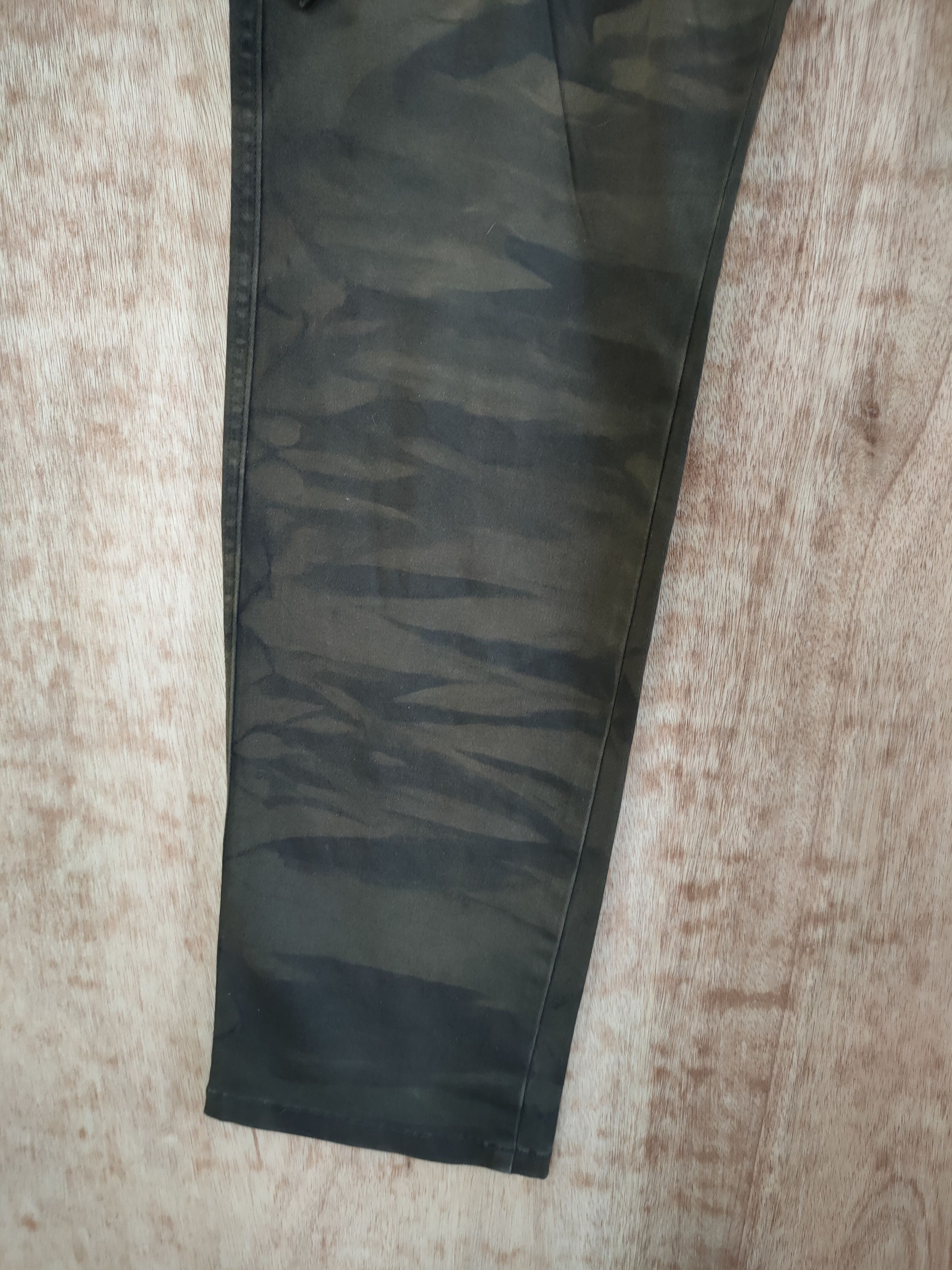 Japanese Brand DLL semantic design camo punk cargo pants #sp46-267T Size US 34 / EU 50 - 2 Thumbnail