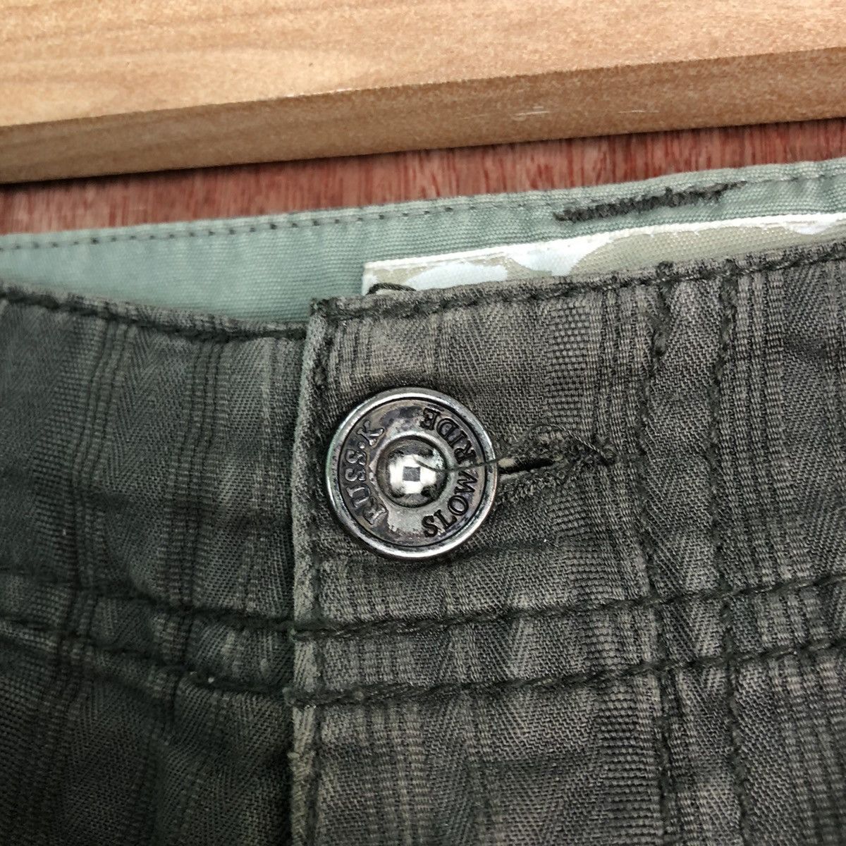 Japanese Brand DLL Russk Grey faded vintage cargo Pants #c214 Size US 32 / EU 48 - 5 Thumbnail