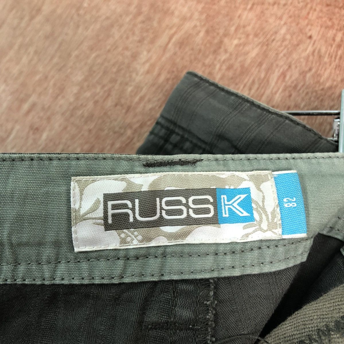 Japanese Brand DLL Russk Grey faded vintage cargo Pants #c214 Size US 32 / EU 48 - 11 Thumbnail