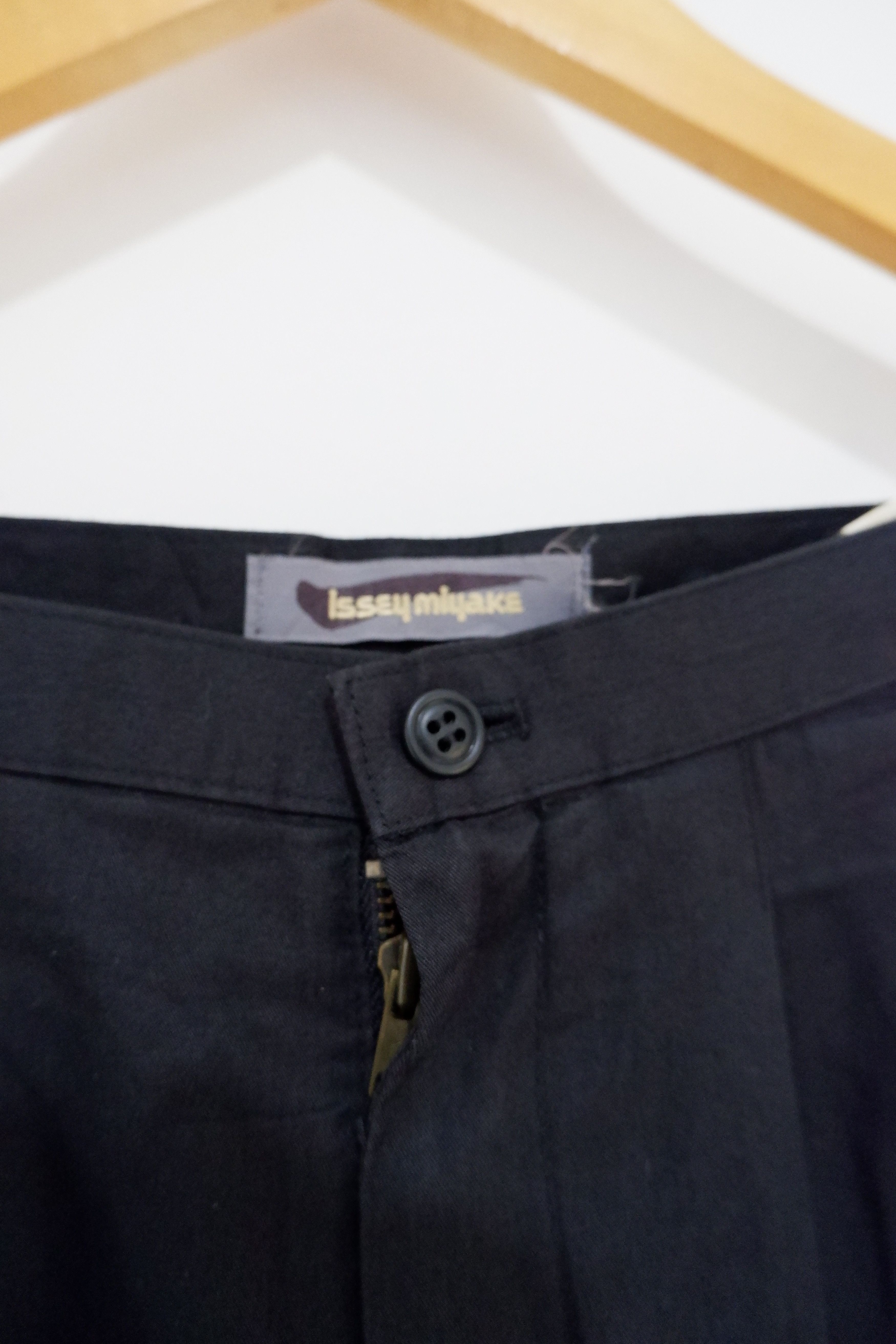 Issey Miyake Vintage 80s Issey Miyake Double Zipper Pants Size 23 Size 23" - 3 Thumbnail