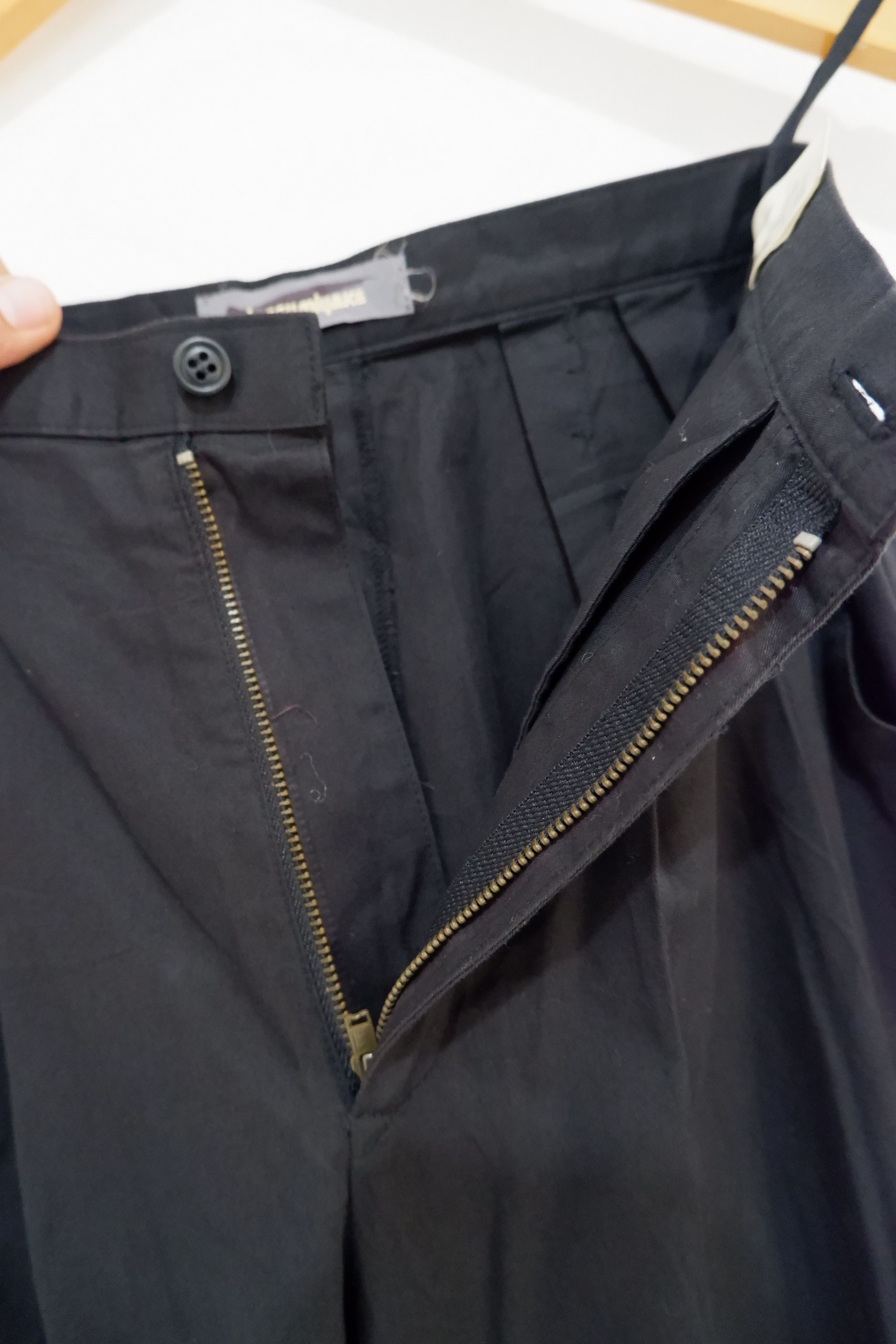 Issey Miyake Vintage 80s Issey Miyake Double Zipper Pants Size 23 Size 23" - 9 Thumbnail