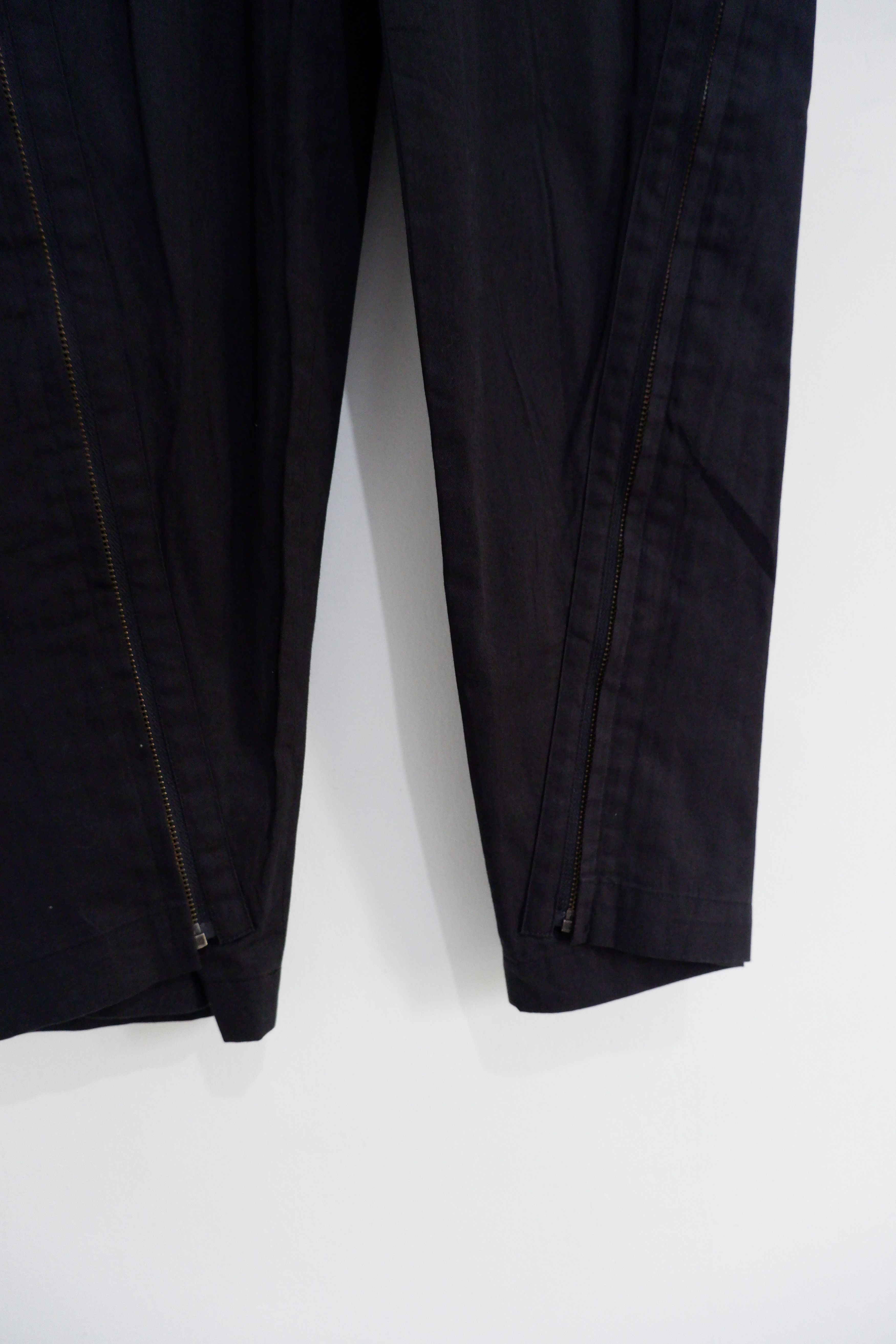 Issey Miyake Vintage 80s Issey Miyake Double Zipper Pants Size 23 Size 23" - 4 Thumbnail
