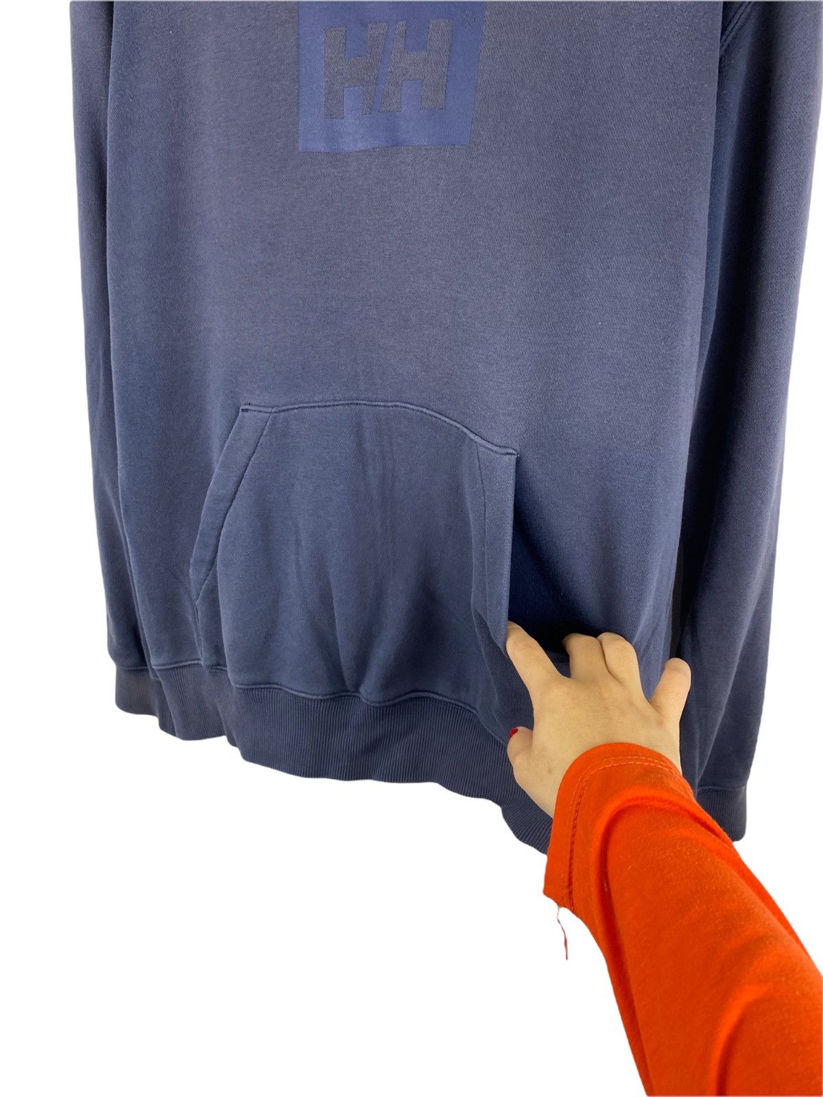 Helly Hansen × Vintage VINTAGE HELLY HANSEN BIG LOGO HOODIE Size US XL / EU 56 / 4 - 3 Thumbnail