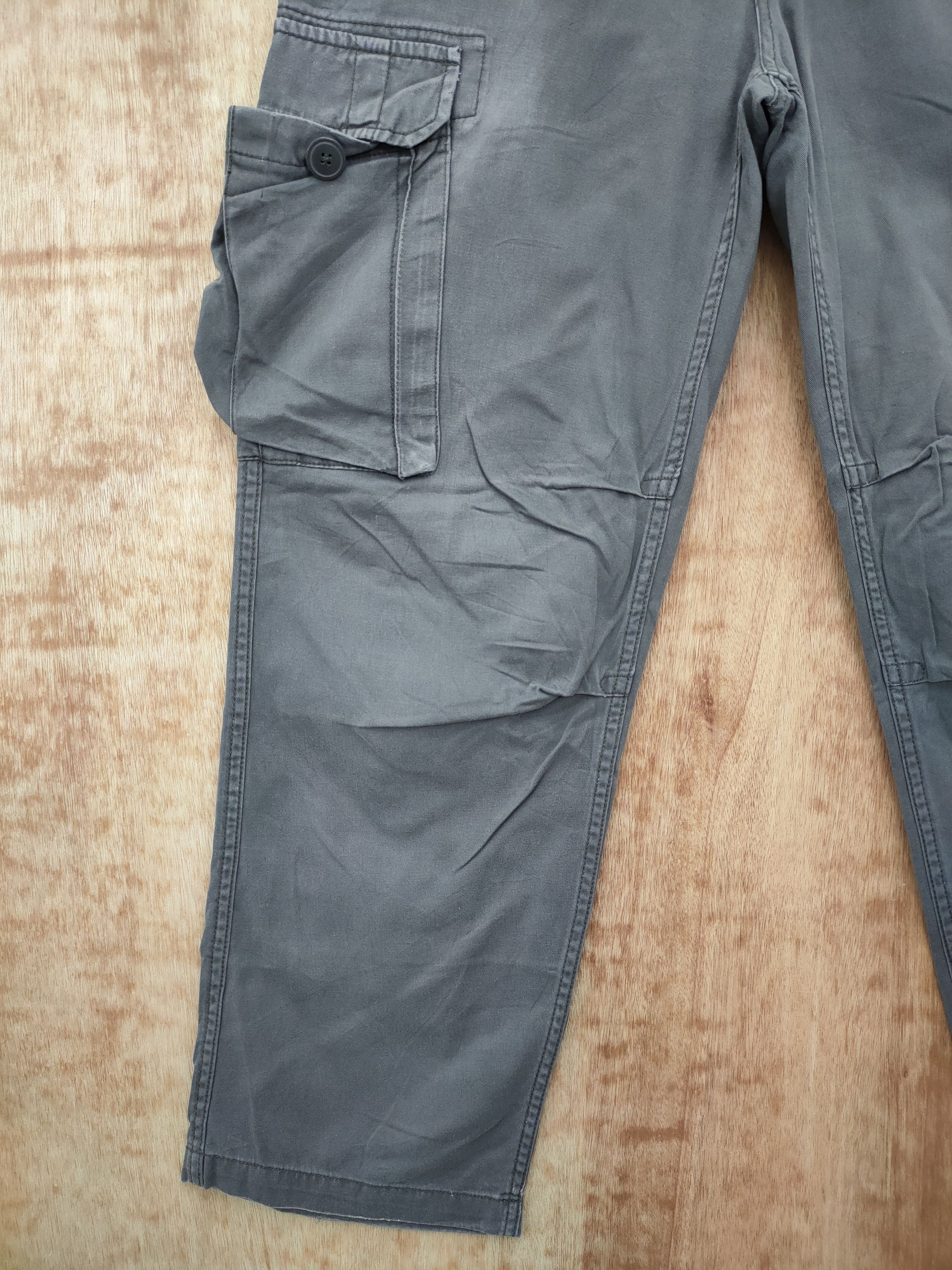 Japanese Brand DLL Freaks Wear multipocket tactical cargo pants #46-048 Size US 32 / EU 48 - 2 Thumbnail