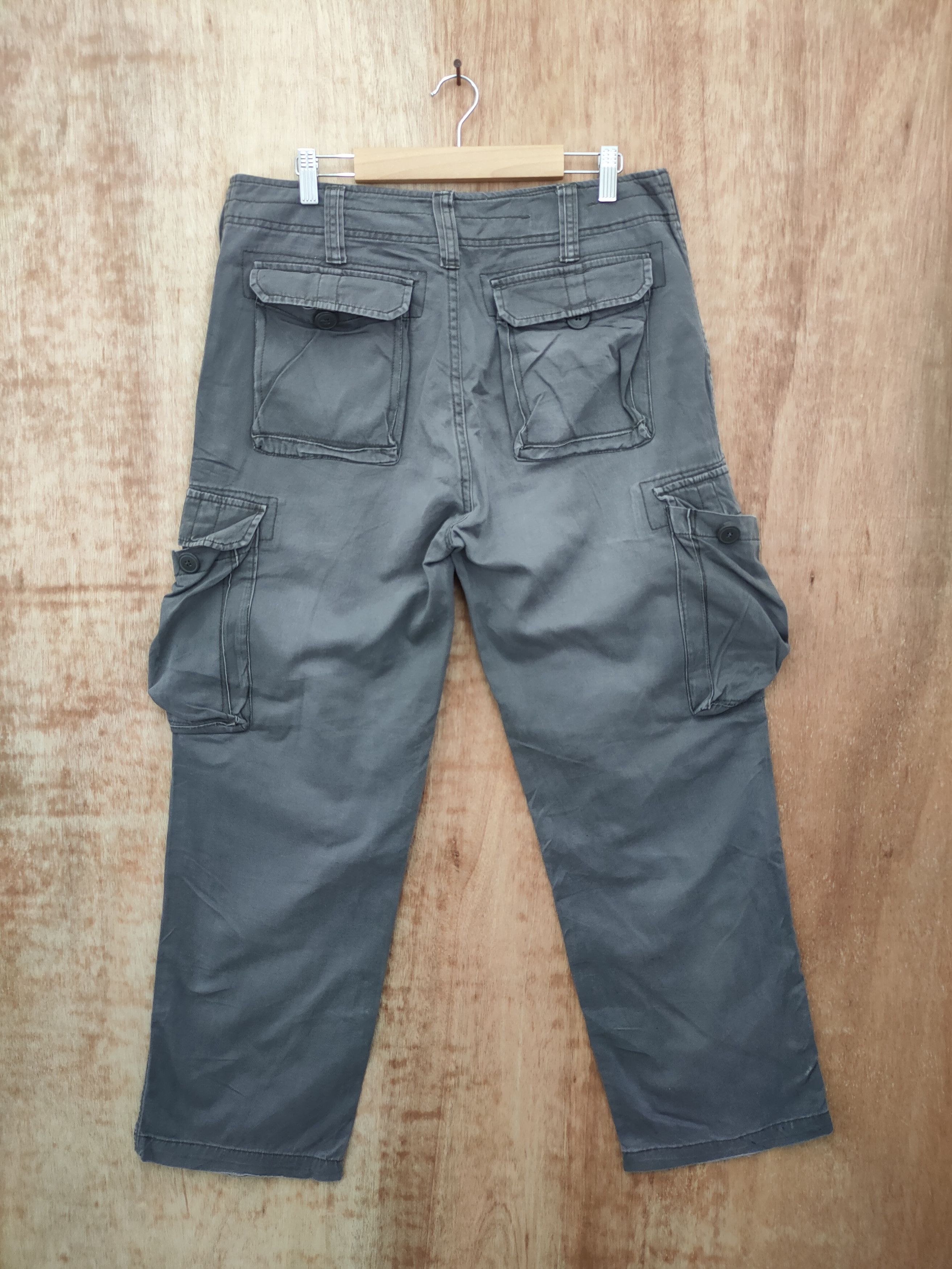 Japanese Brand DLL Freaks Wear multipocket tactical cargo pants #46-048 Size US 32 / EU 48 - 6 Thumbnail