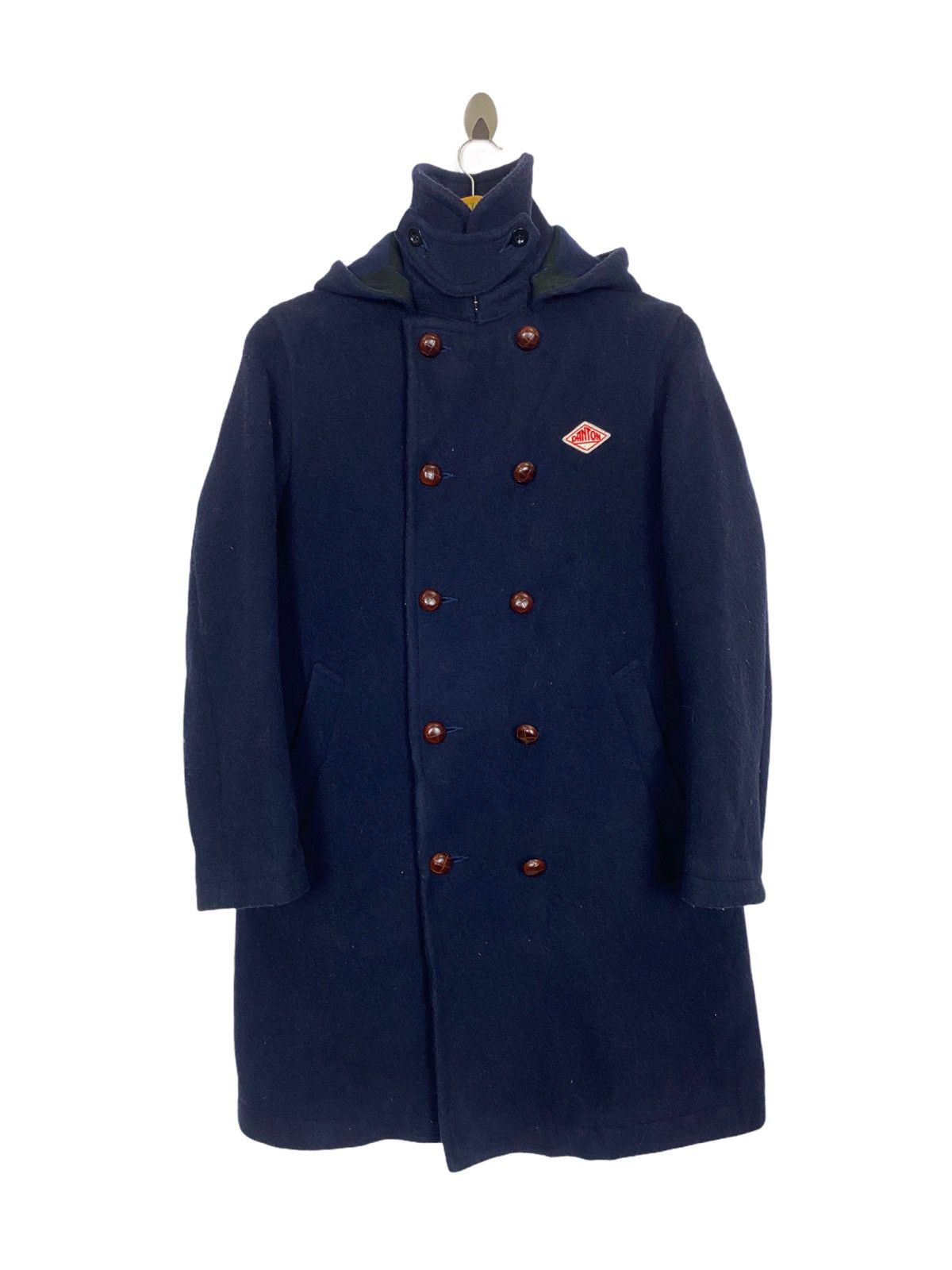 image of Gk121 Danton Vetements De Travail Coat/hoddies in Dark Blue, Men's (Size Small)