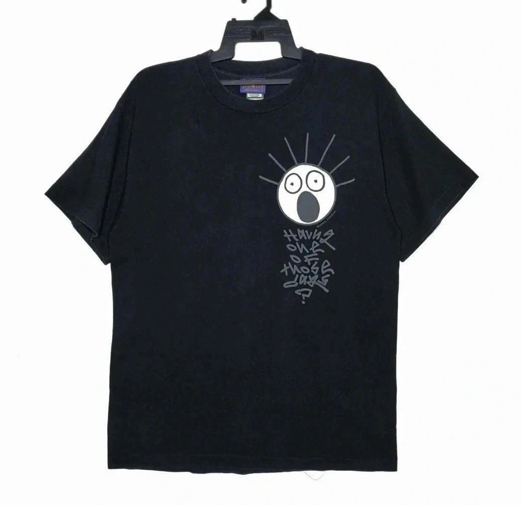 Levi's Vintage Clothing Vintage Levi’s Tshirt scared guy k. freedman made in usa Size US L / EU 52-54 / 3 - 1 Thumbnail