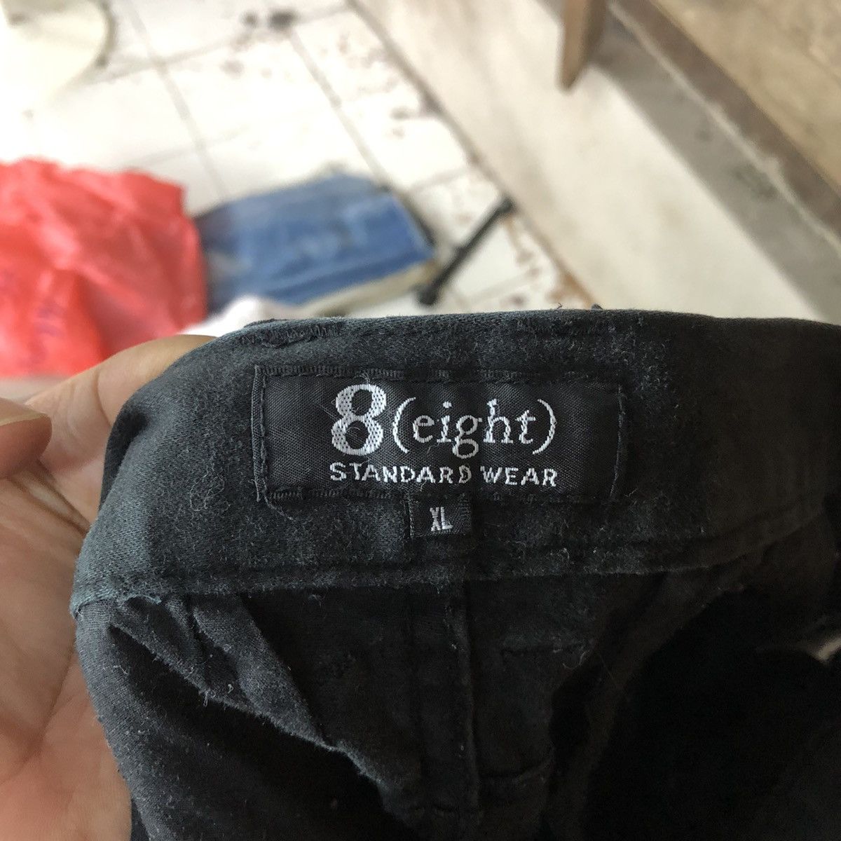 8 by YOOX 8Eight Standard Wear multipocket Black Cargo Pants #4527 Size US 33 - 16 Thumbnail
