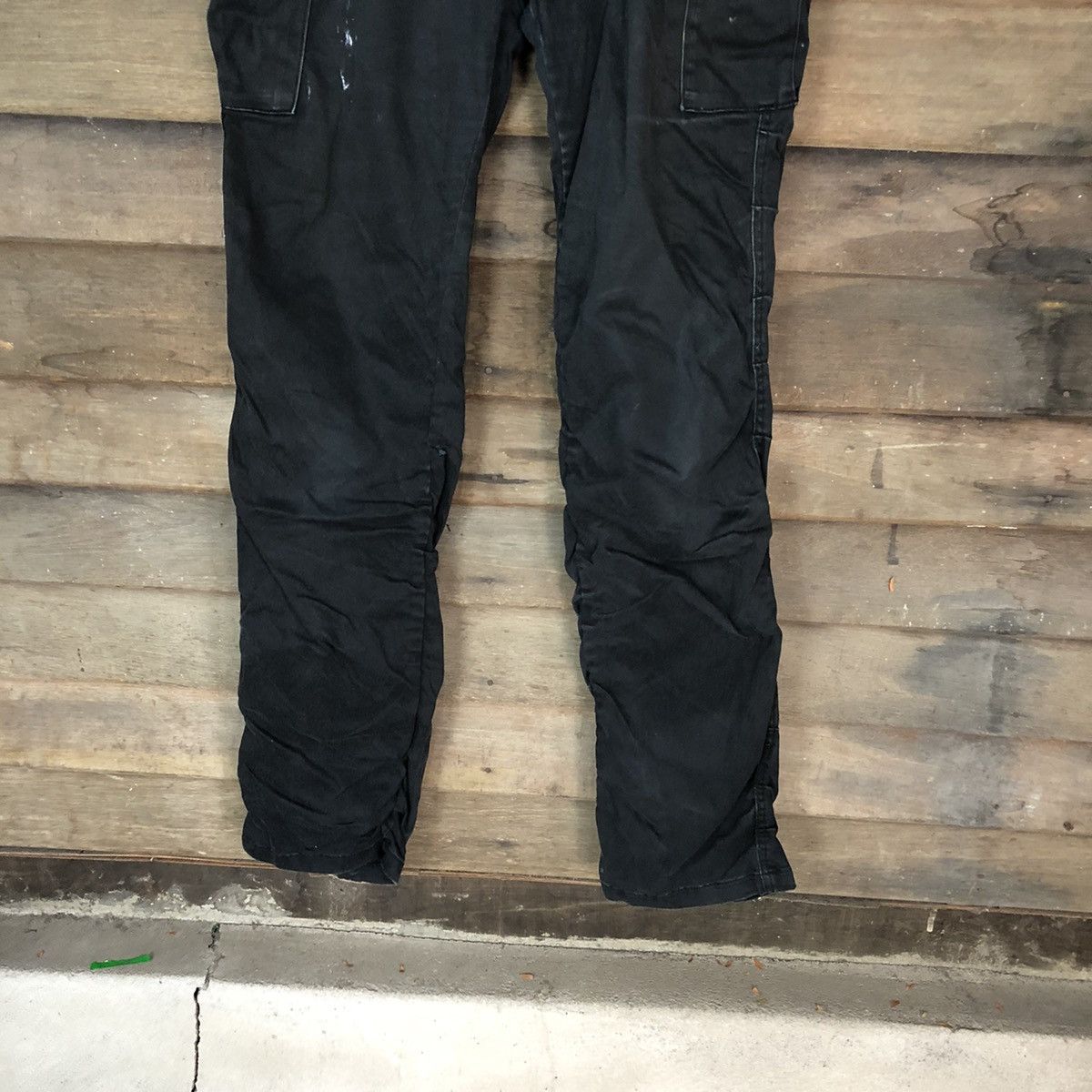 8 by YOOX 8Eight Standard Wear multipocket Black Cargo Pants #4527 Size US 33 - 3 Thumbnail