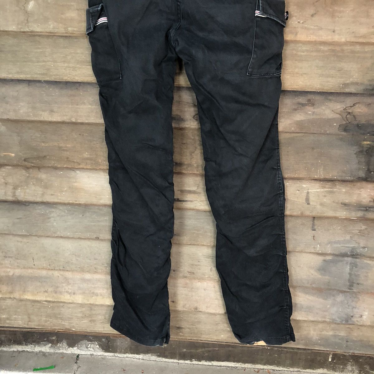 8 by YOOX 8Eight Standard Wear multipocket Black Cargo Pants #4527 Size US 33 - 13 Thumbnail