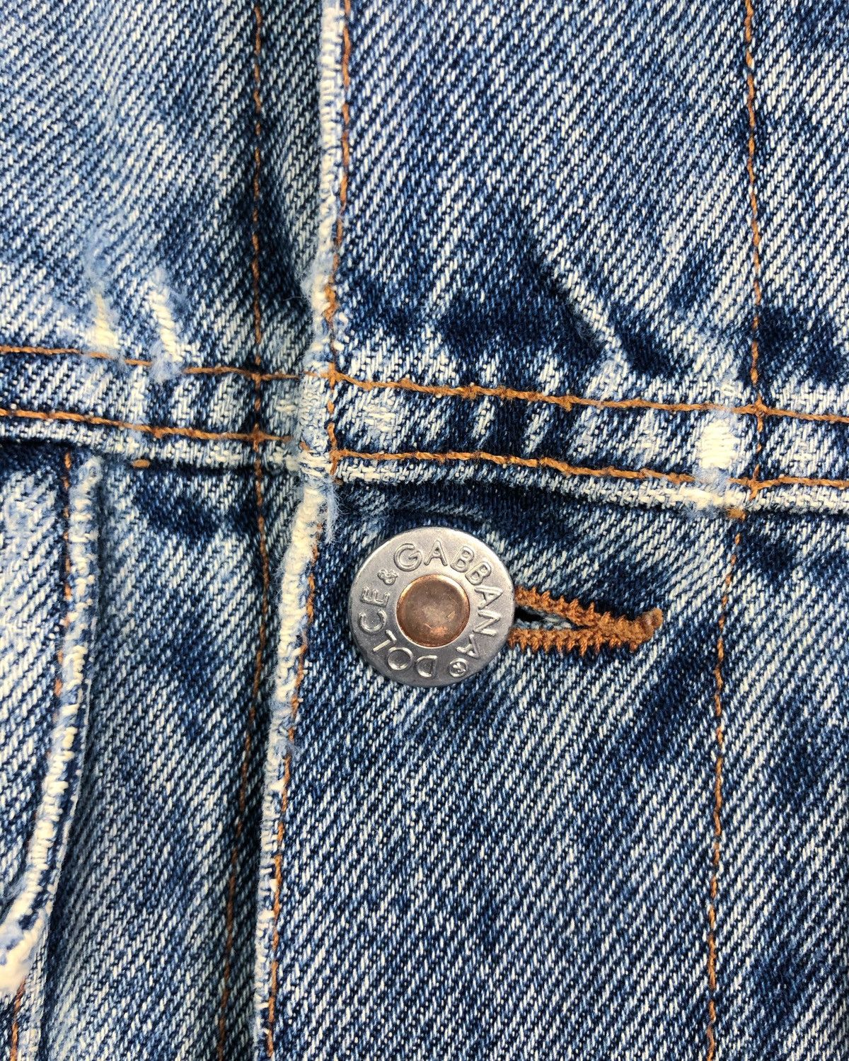 Dolce & Gabbana Rare Dolce & Gabbana Sherpa Denim Jacket Size US L / EU 52-54 / 3 - 7 Thumbnail