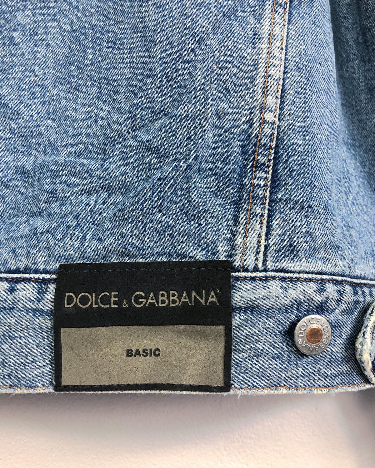 Dolce & Gabbana Rare Dolce & Gabbana Sherpa Denim Jacket Size US L / EU 52-54 / 3 - 9 Thumbnail