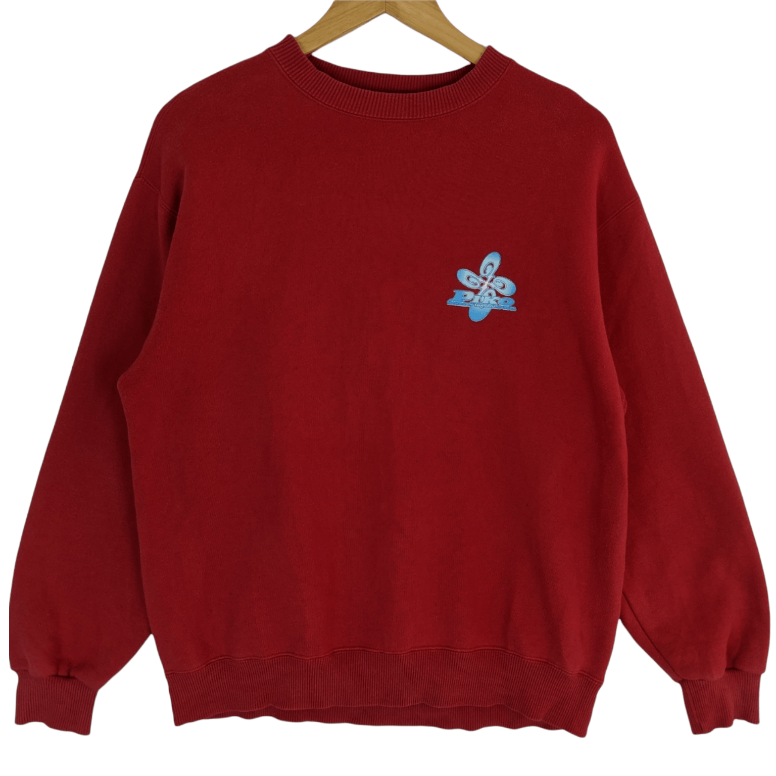 Japanese Brand PIKO Big Logo Surfboard Longboard Jumper Sweatshirt Size US M / EU 48-50 / 2 - 5 Thumbnail