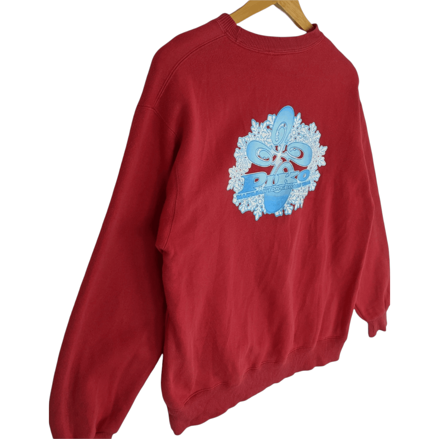 Japanese Brand PIKO Big Logo Surfboard Longboard Jumper Sweatshirt Size US M / EU 48-50 / 2 - 3 Thumbnail
